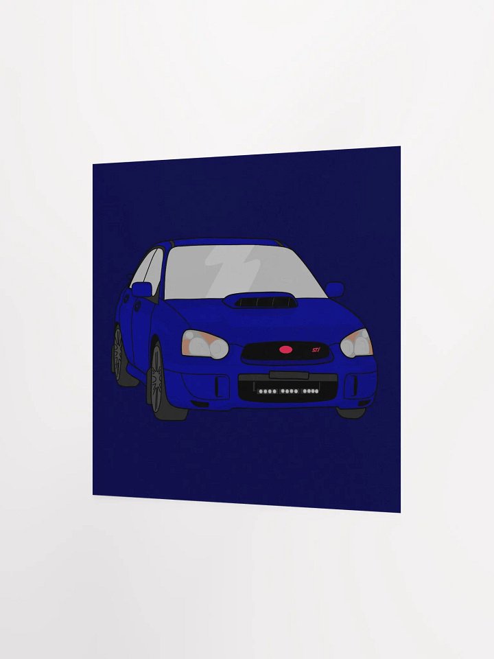 Caffeinated Gearhead's Car Collection - Subaru STI - Poster product image (2)
