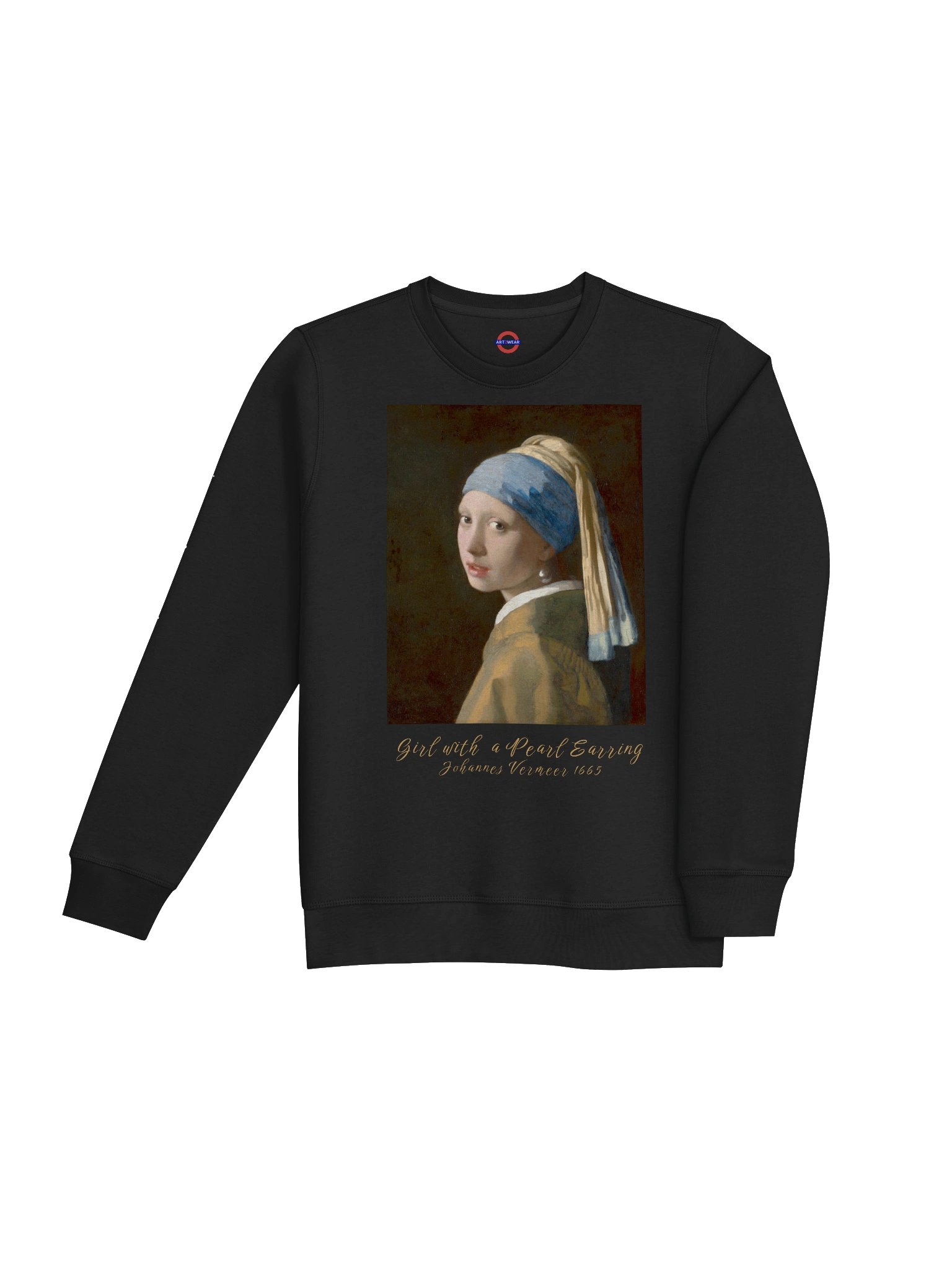 Girl with a Pearl Earring — Vermeer Wearable Art Sweatshirt product image (18)