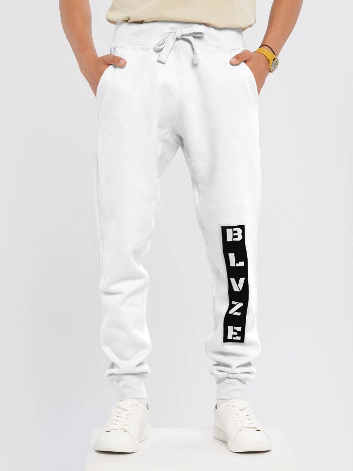WHITE Lane Seven Fleece Joggers product image (1)