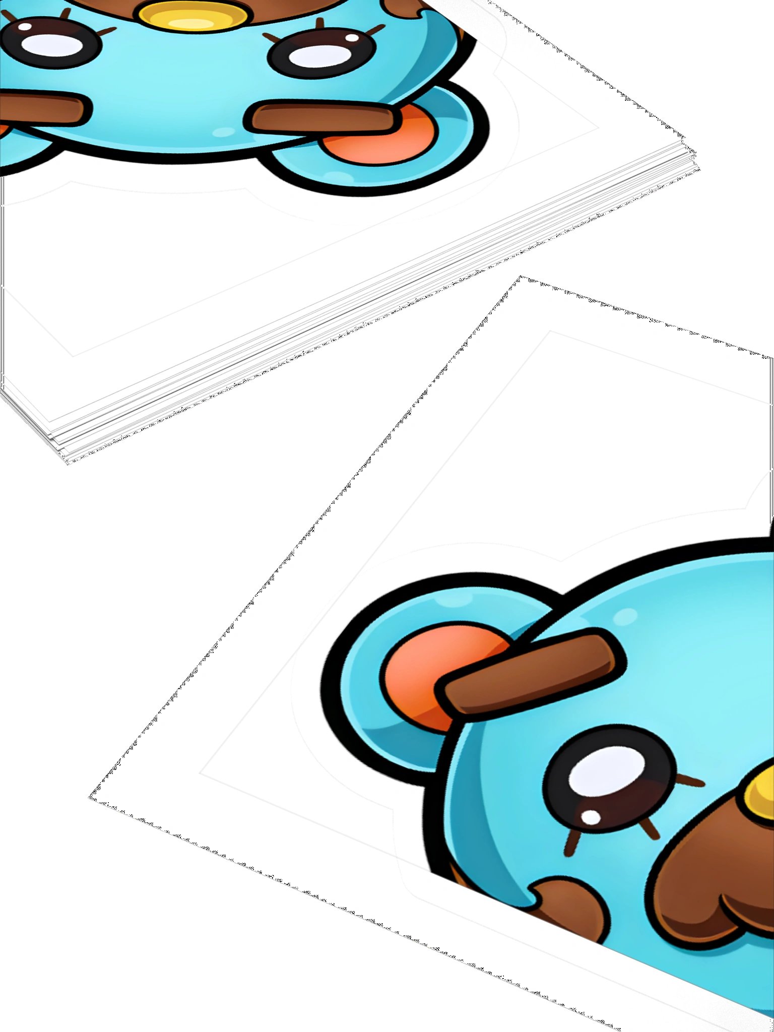 Beardo - 1x1 Sticker product image (10)