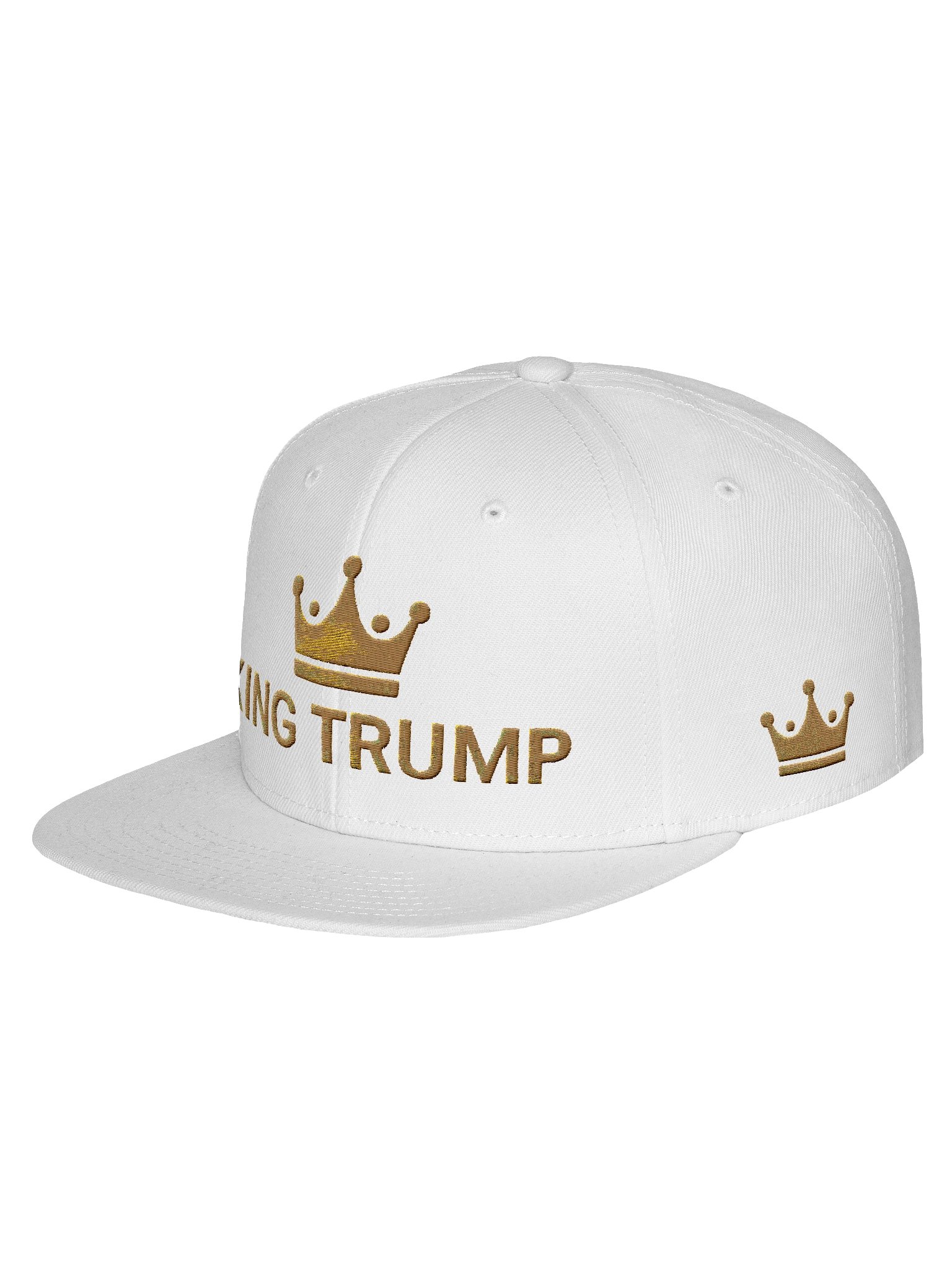 KING TRUMP SNAPBACK CAP (WHITE) product image (2)