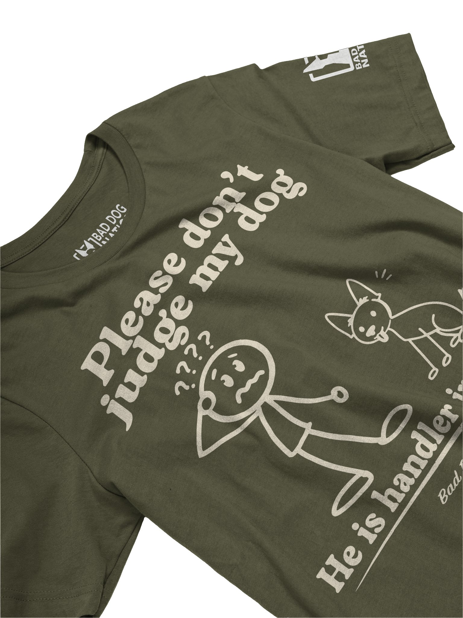 Copy of Handler impaired (male dog) - PREMIUM ADULT UNISEX T-SHIRT product image (14)
