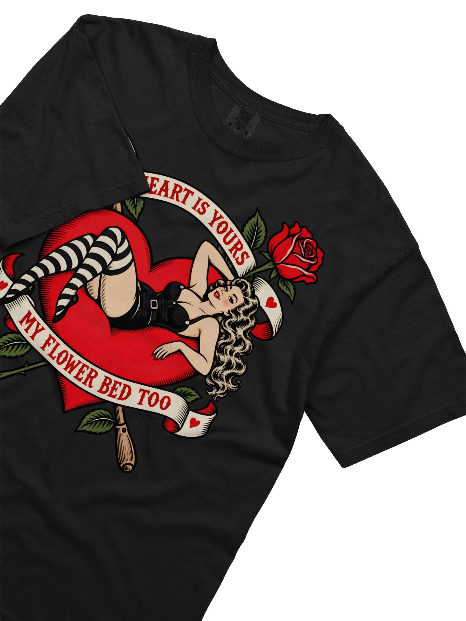 My Heart Is Yours Vintage Pin-Up Tee product image (11)