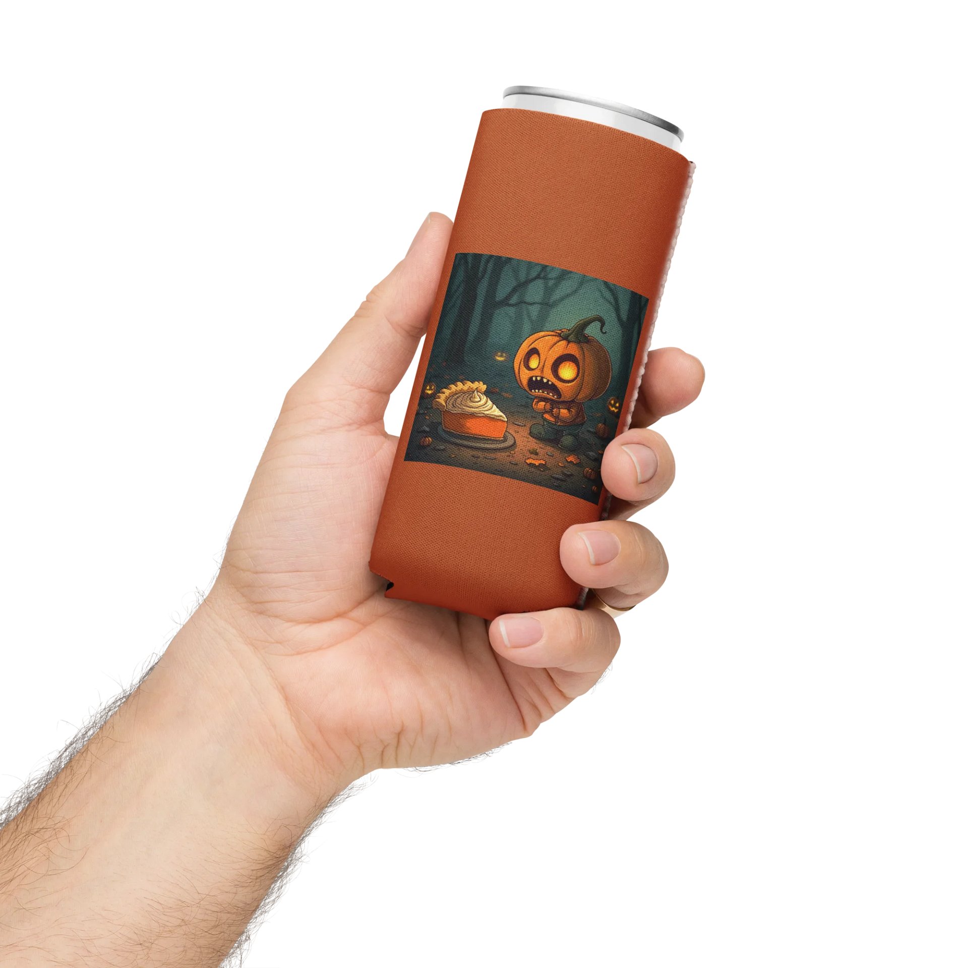 Pumpkin Tragedy Can Cooler product image (12)