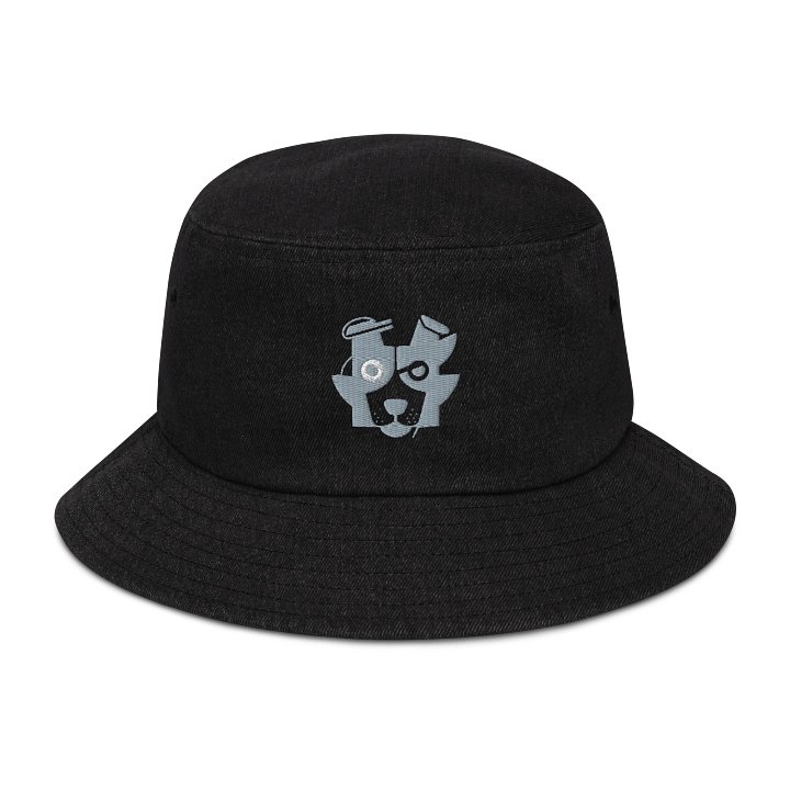 Symmetrical Canine Denim Bucket Hat product image (2)