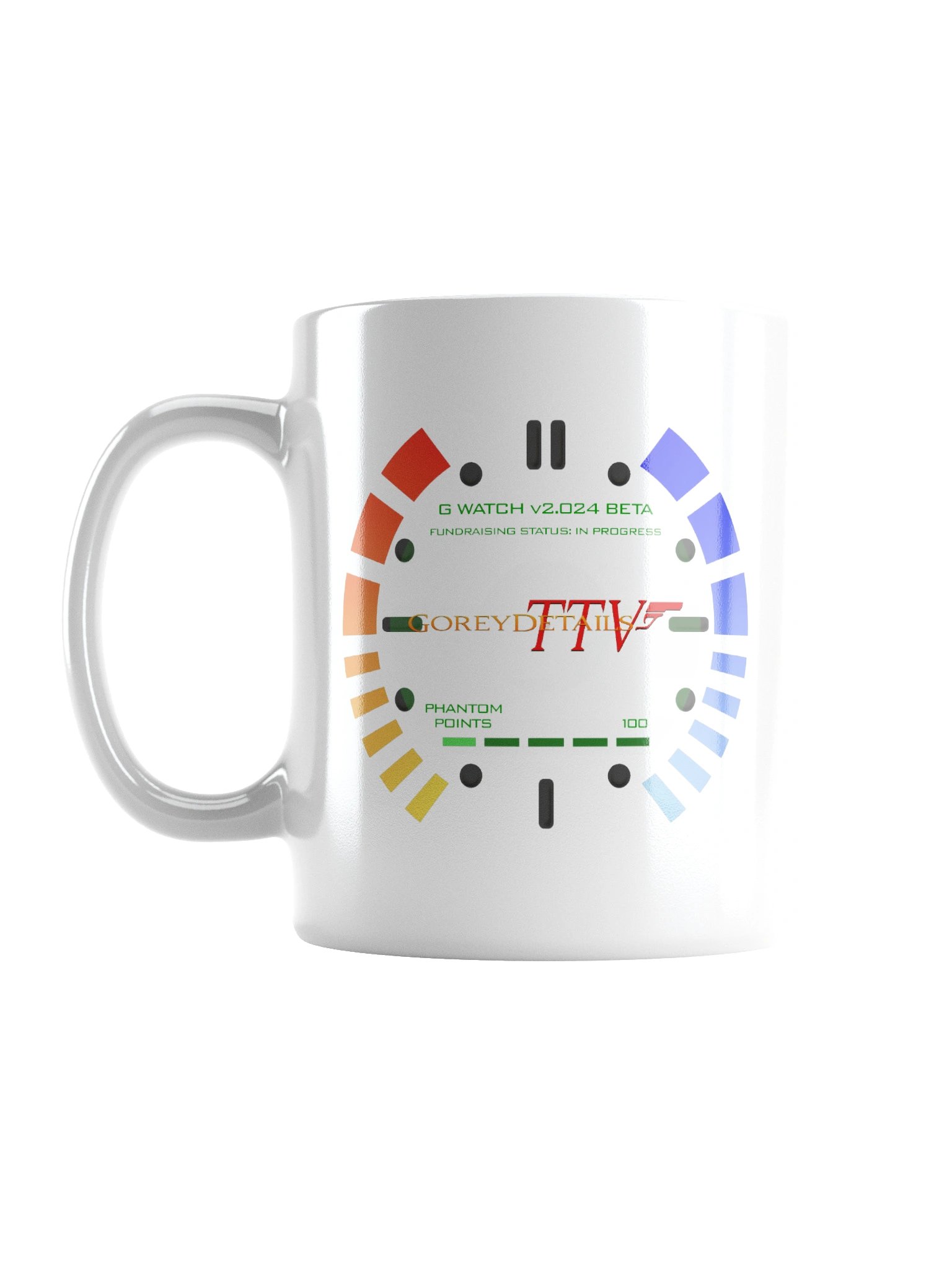 The name's Gorey, Shawn Gorey - White Glossy Mug product image (1)