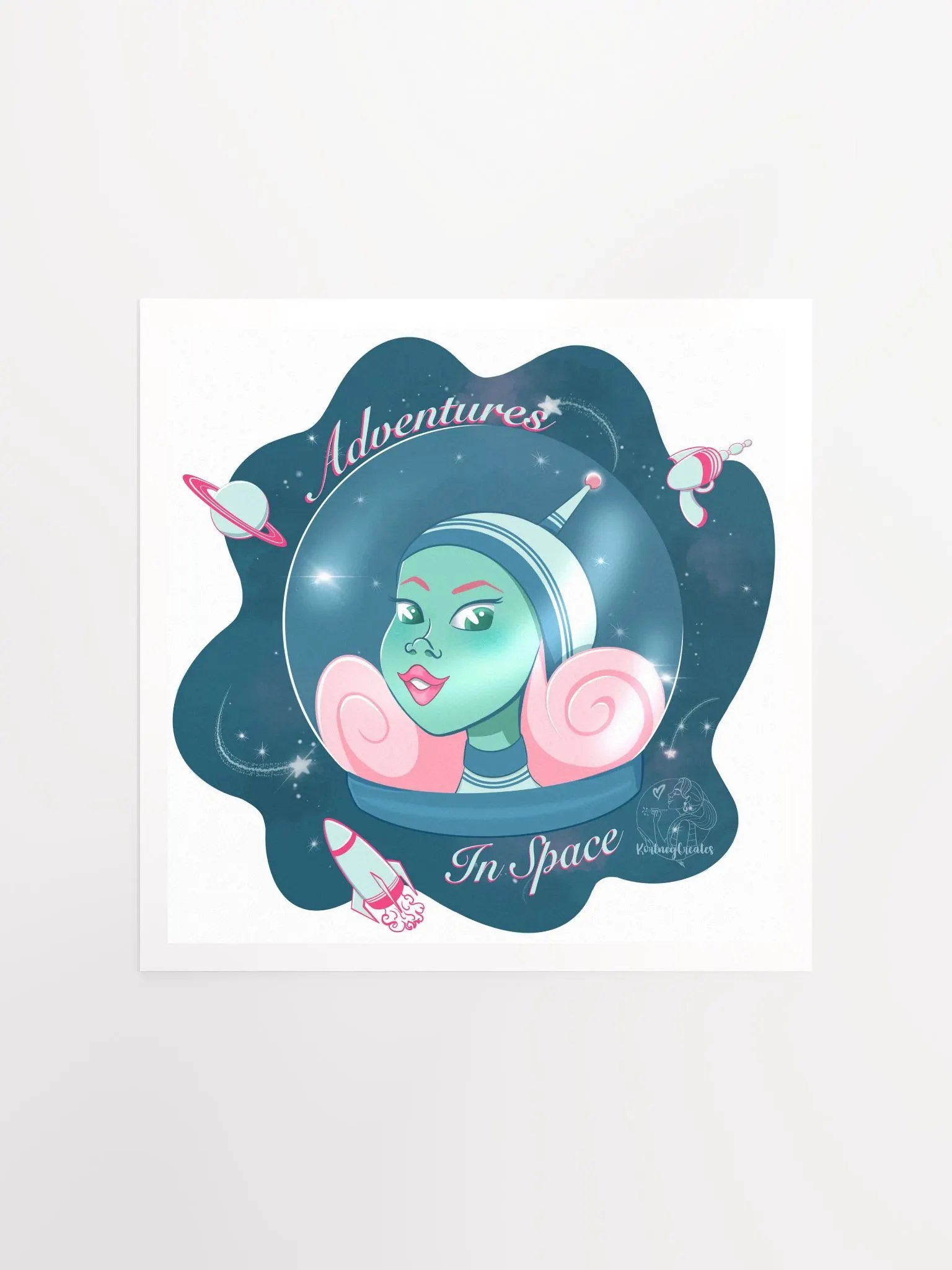 Adventures in Space Art Print product image (1)