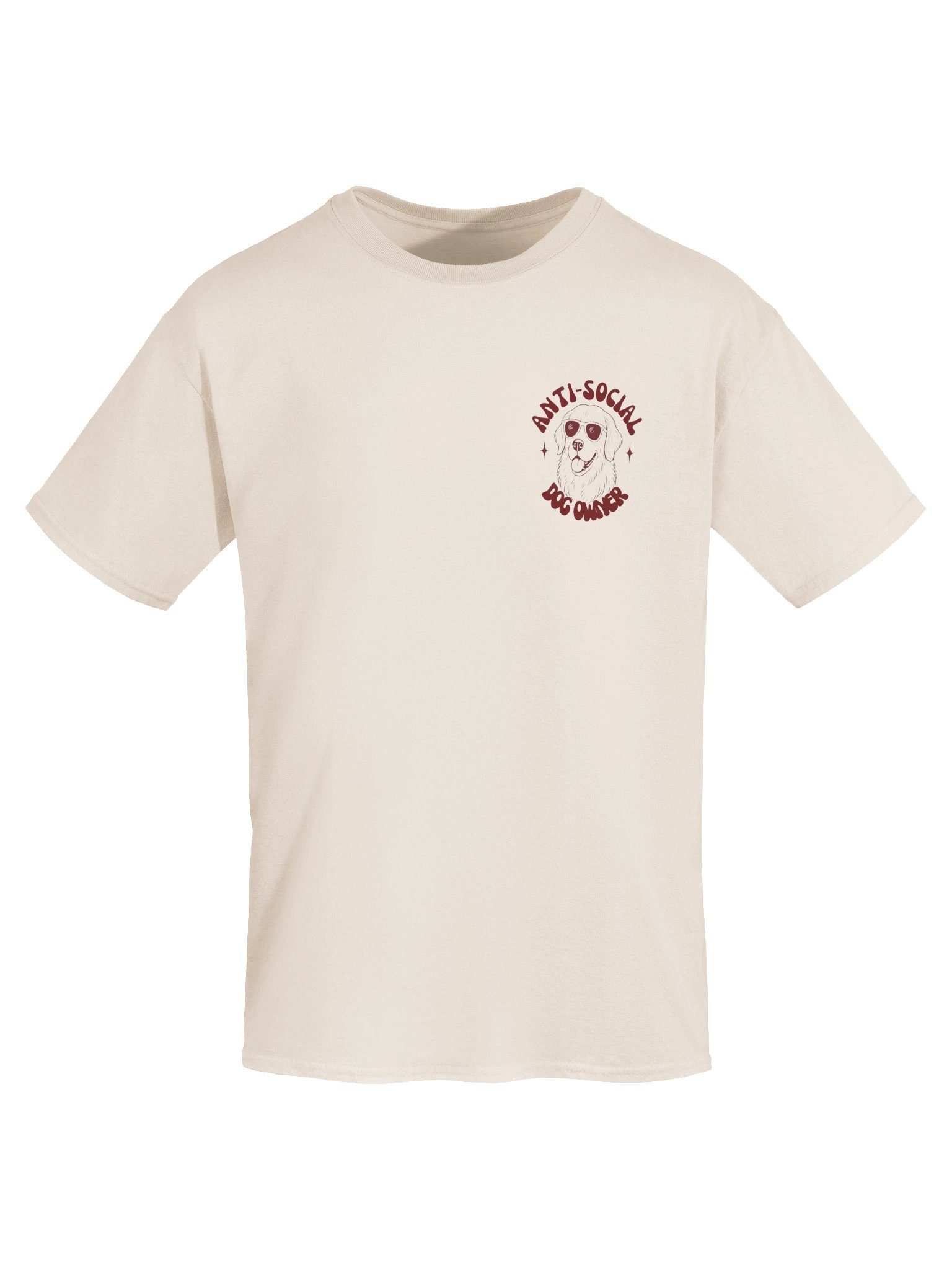 Anti-Social Dog Owner T-Shirt | Retro Groovy Graphic Tee | Dog Mom Dog Dad Gift product image (22)
