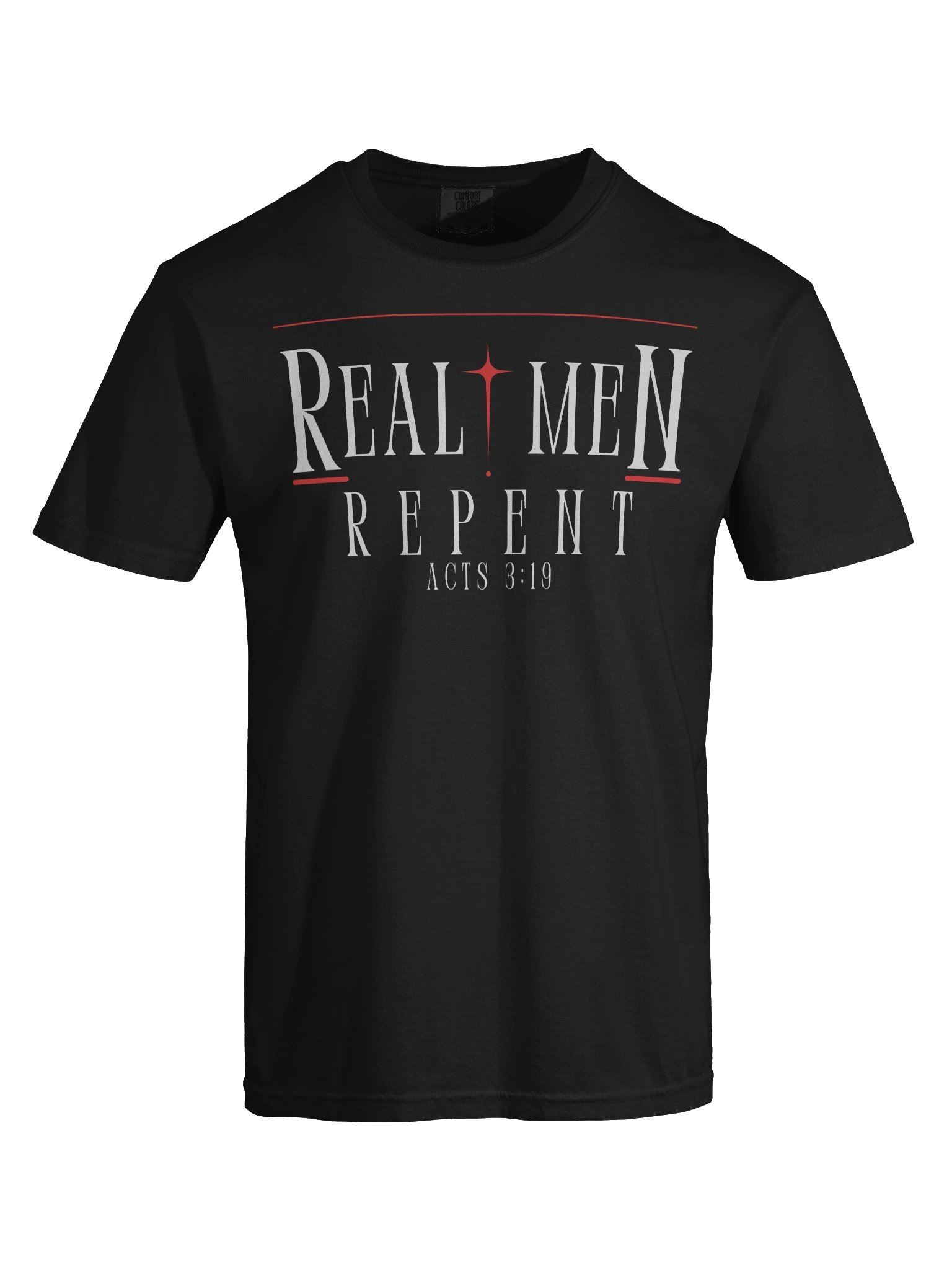 Real Men Repent - Men’s Christian T-Shirt product image (4)
