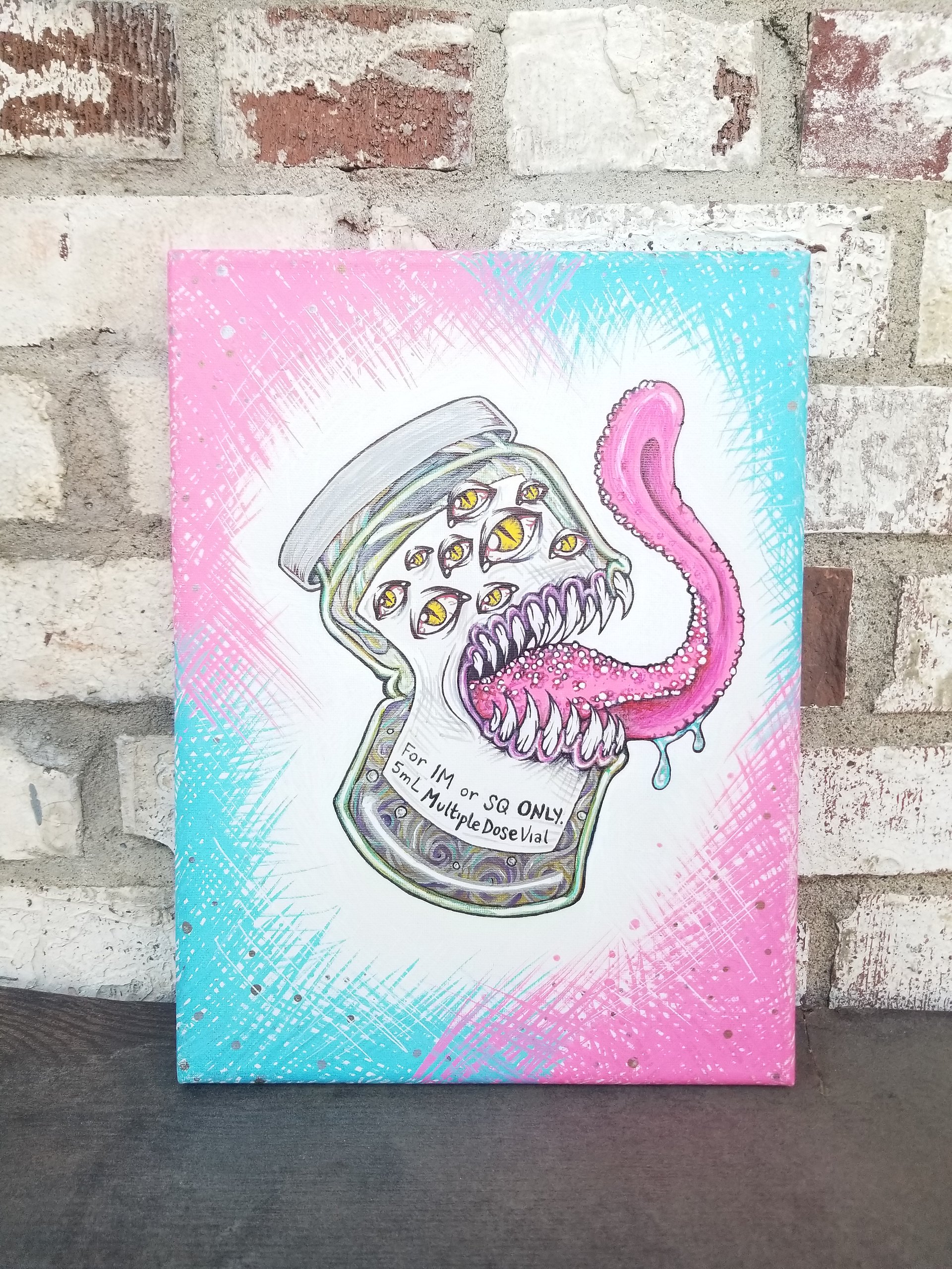 Vial Mimic, Original Painting product image (1)