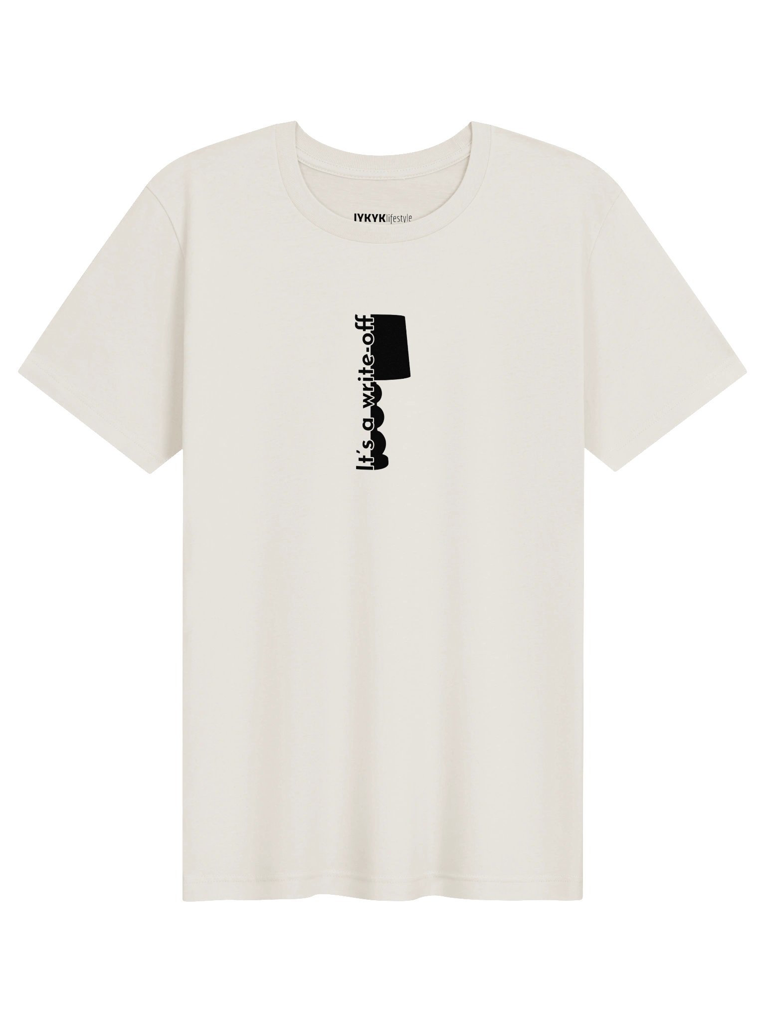 It's A Write-Off | White | Unisex Bella+Canvas Soft T-Shirt product image (1)