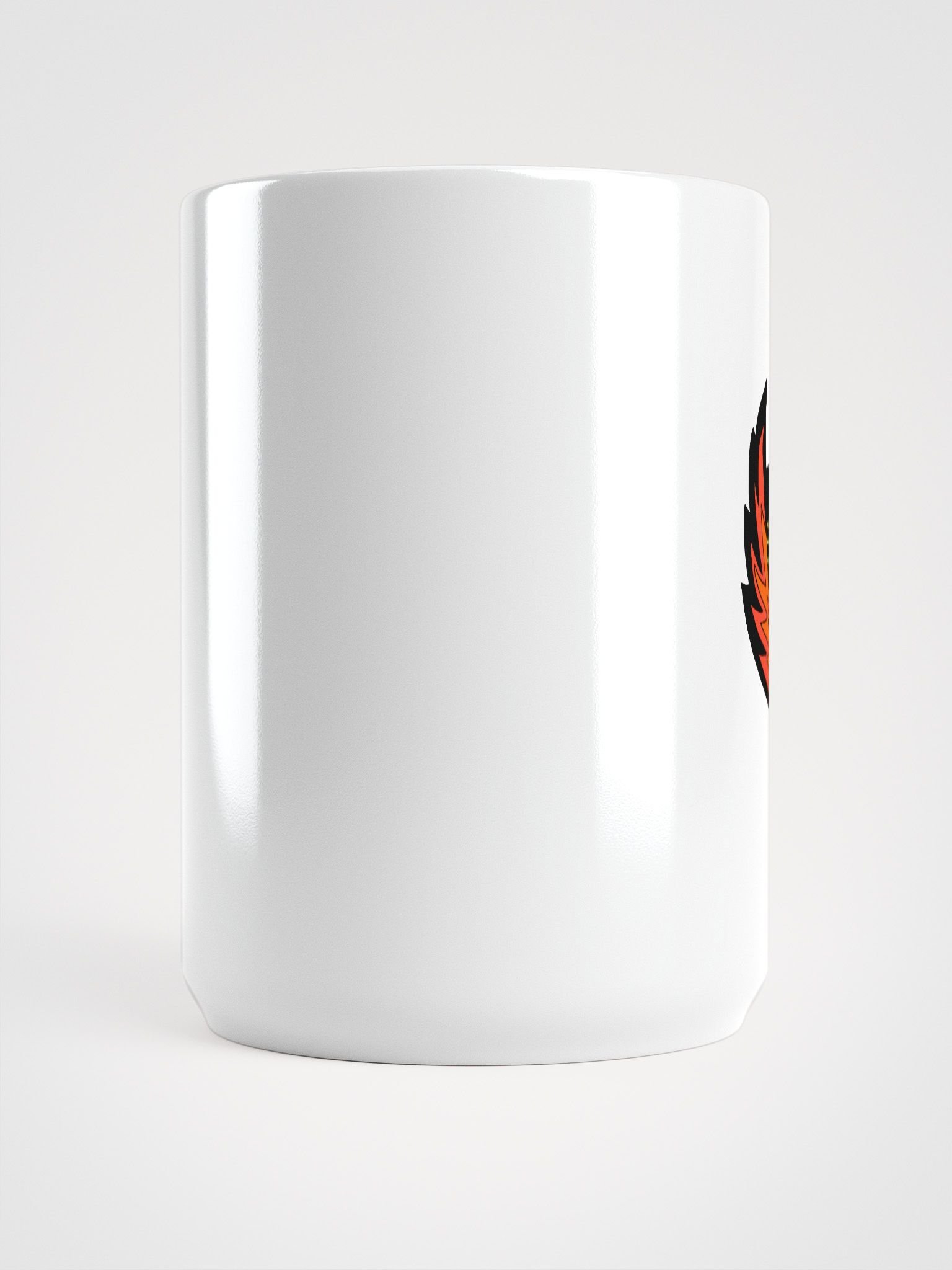 Fiery Phoenix White Glossy Mug product image (6)