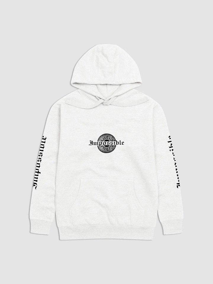 "Impossible" Premium Unisex Hoodie - Front, Back, and Sleeve Prints product image (8)