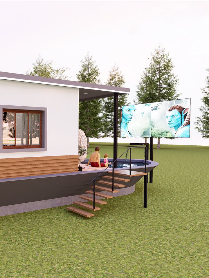 1 BEDROOM BOAT COTTAGE product image (2)