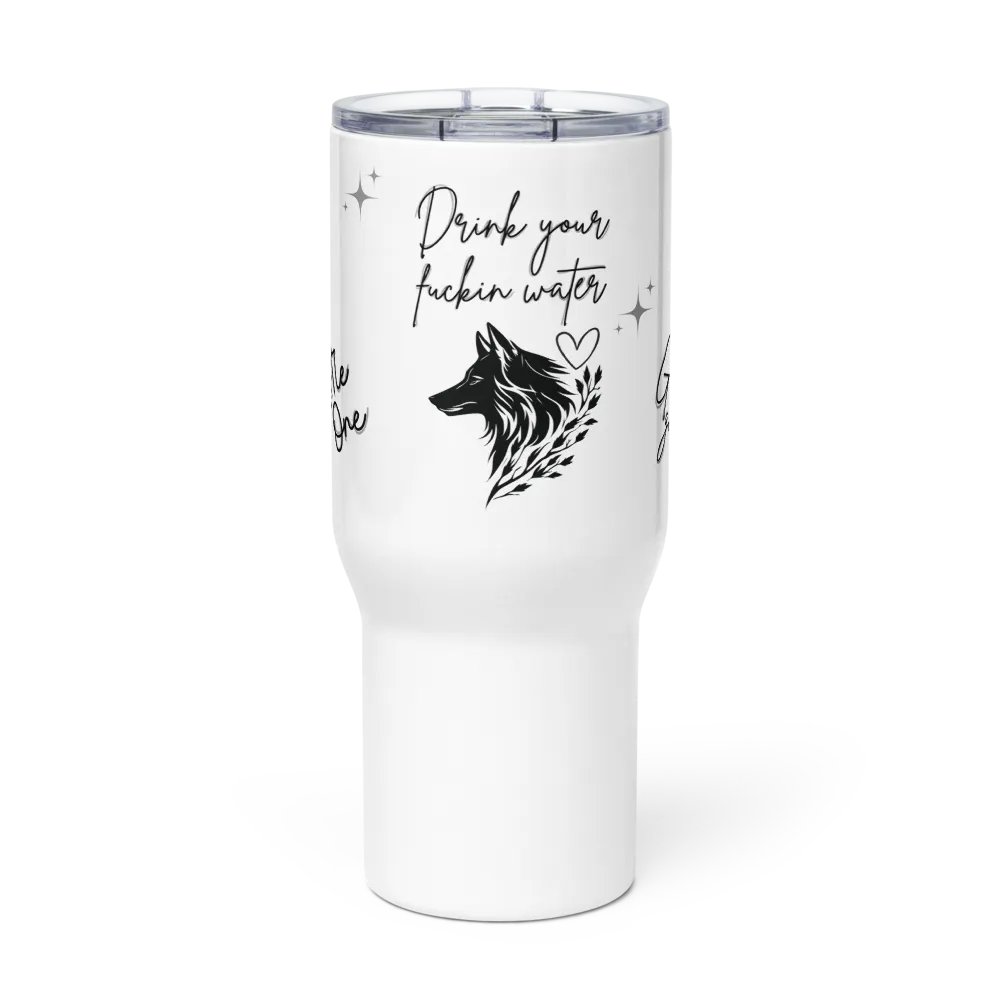 Alpha's Wild Wolf Travel Mug product image (3)