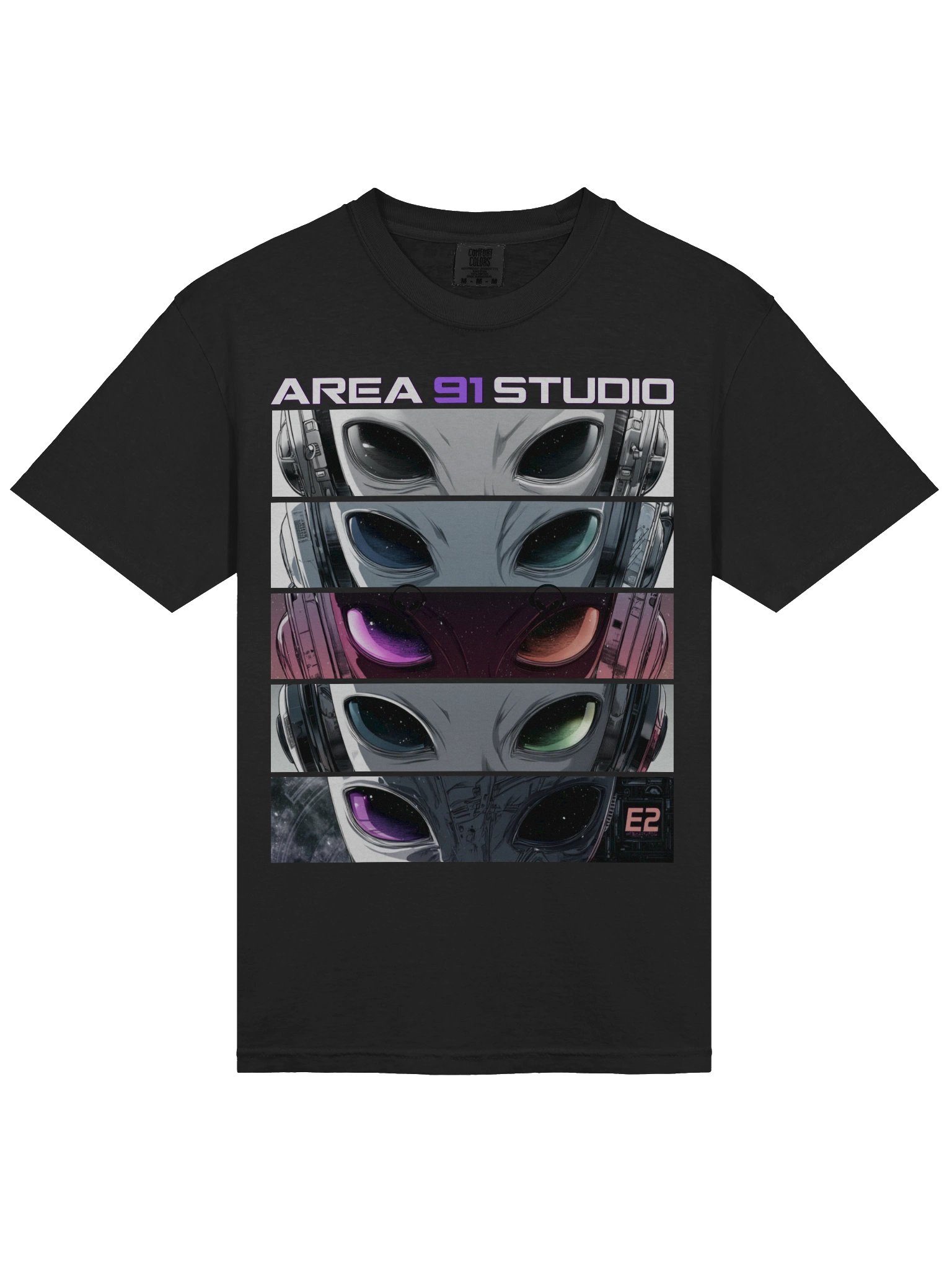 e² AREA 91 STUDIO 5 Panel Anime Alien Tee product image (21)