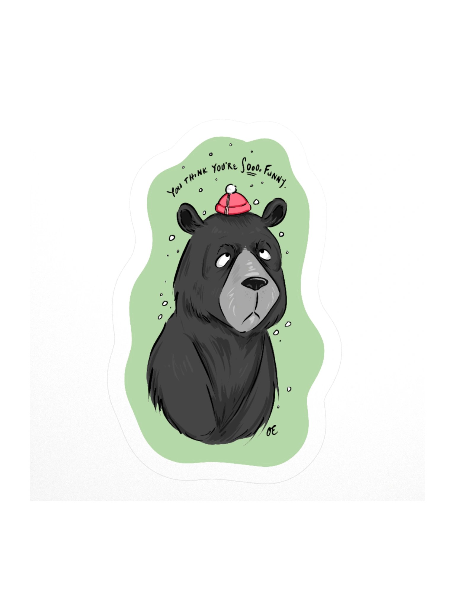 Lil' Hat Sticker product image (1)