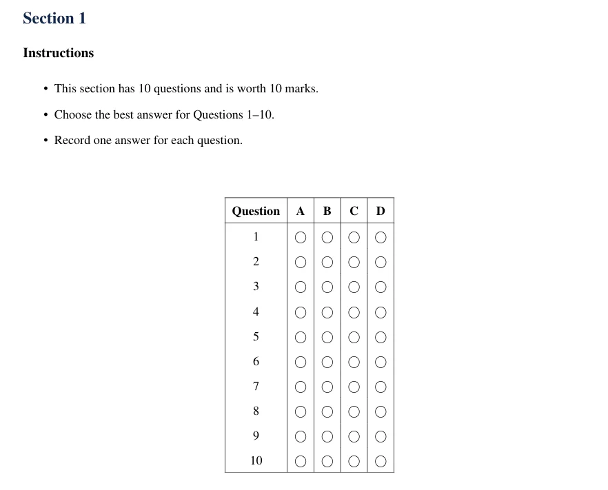 Practice Methods Exam with Video Solutions product image (2)