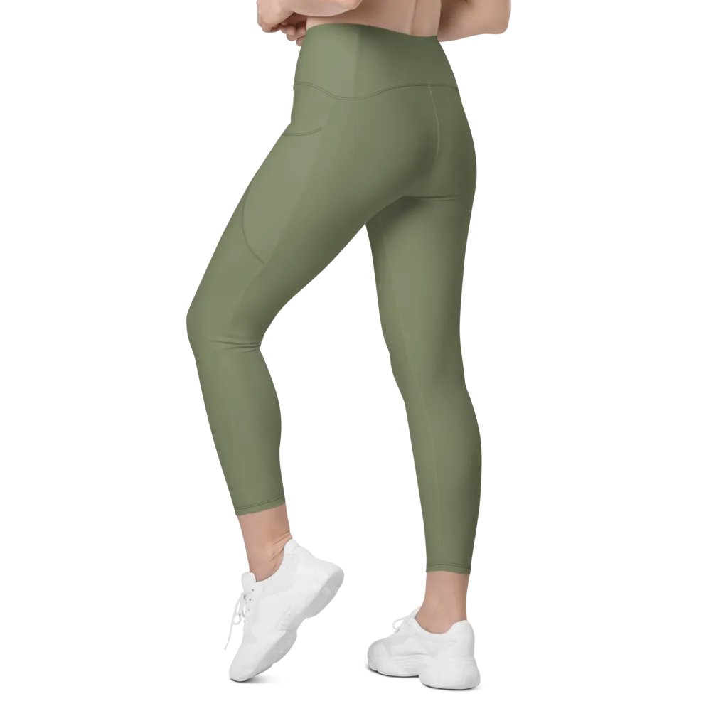 Garden green Leggings with Pockets product image (6)