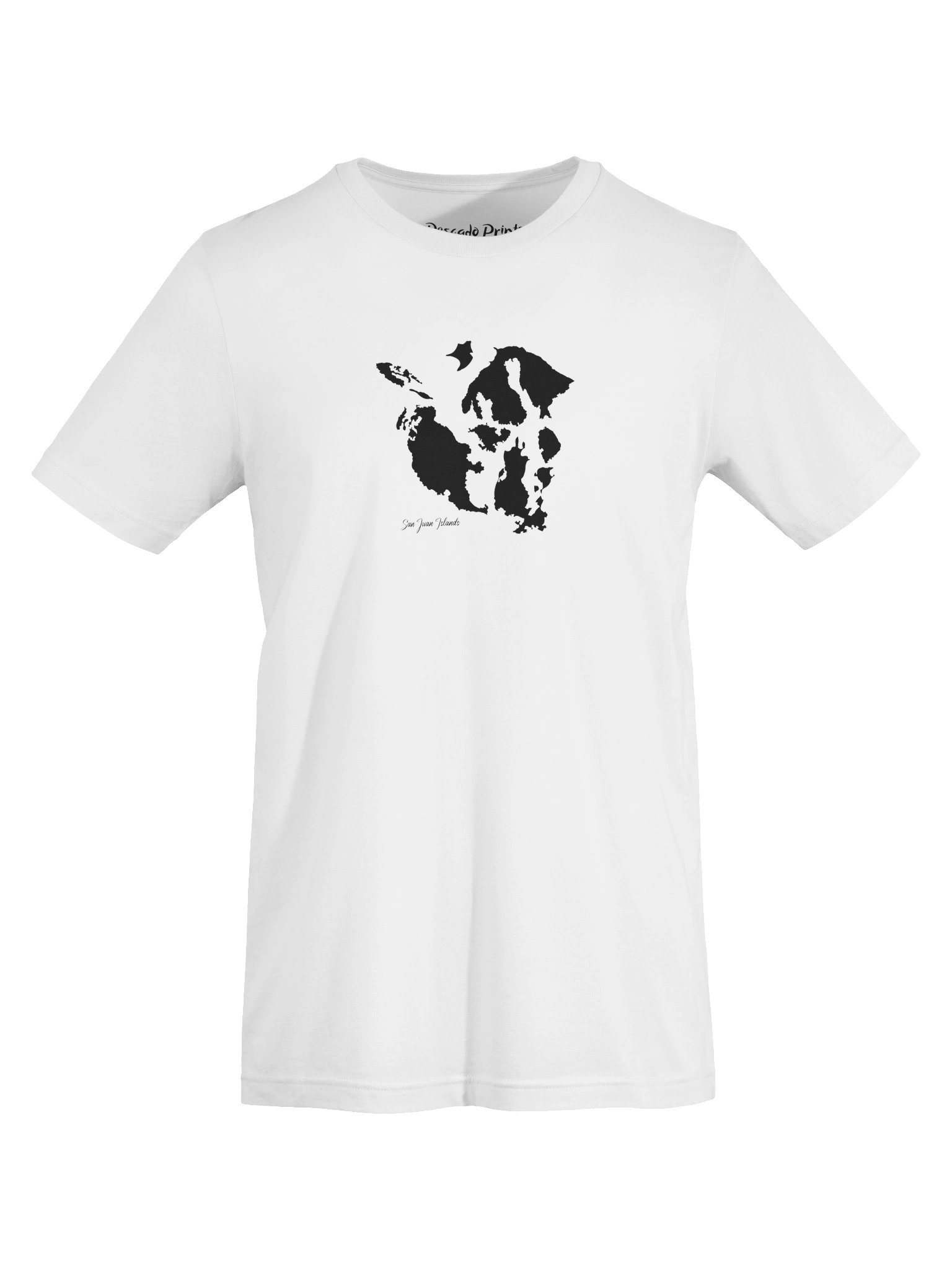 San Juan Islands Map Tee product image (2)