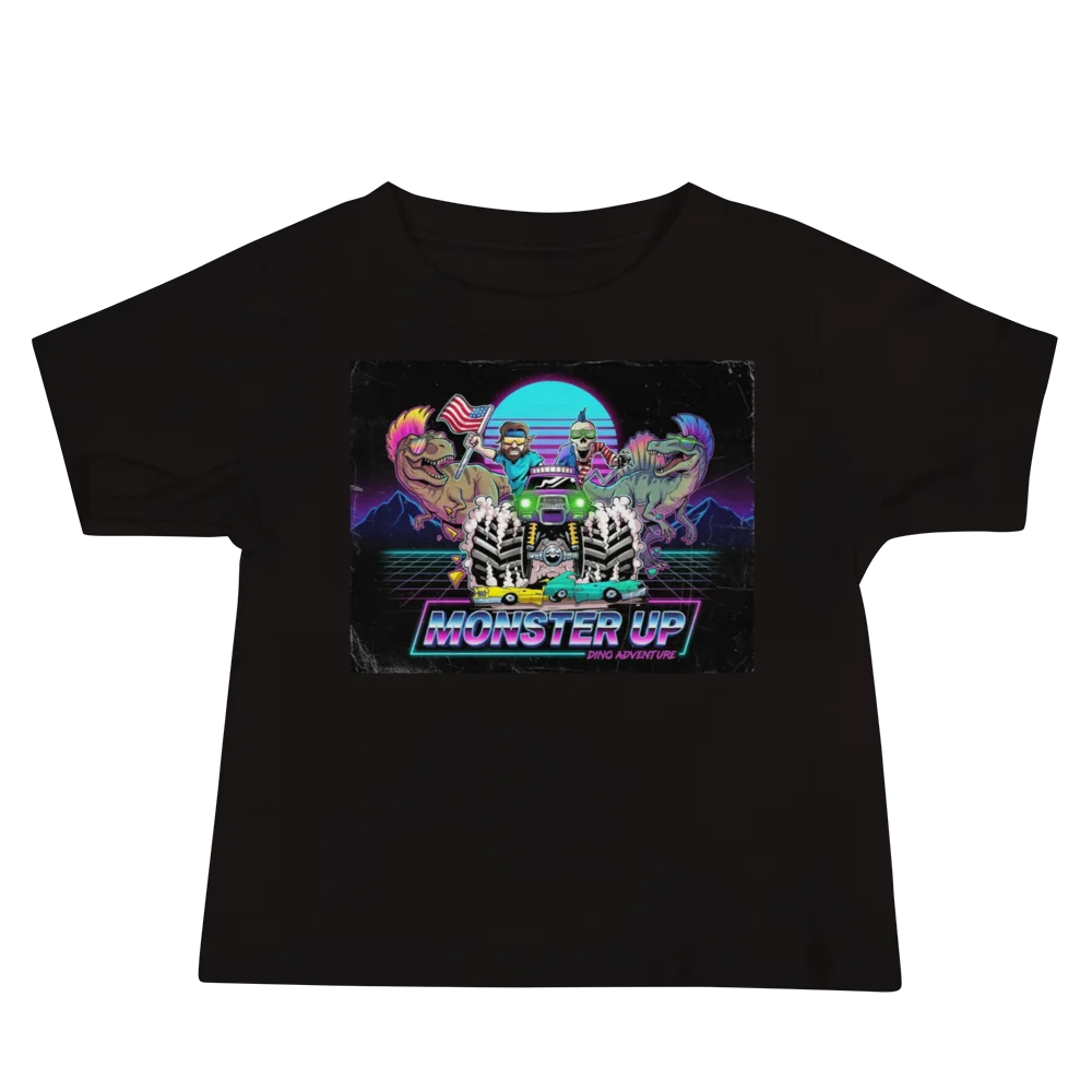 Bella+Canvas Baby Jersey Short Sleeve Tee : DINO ADVENTURE product image (4)