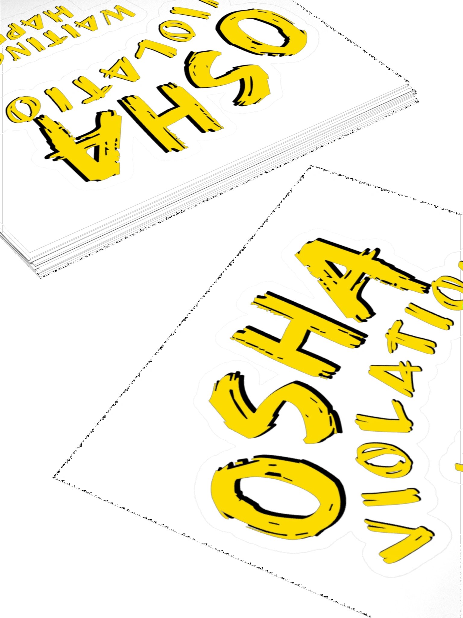 OSHA Sticker product image (11)
