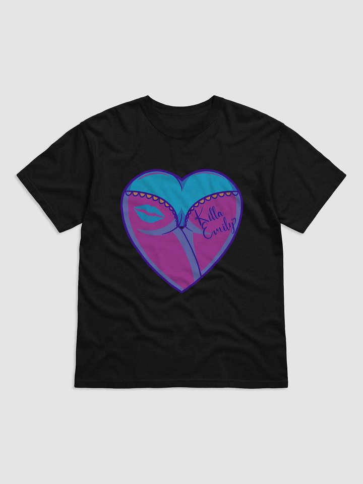 COLORFUL HEART BUTT TEE product image (1)