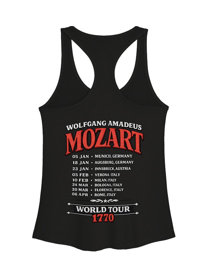 Mozart World Tour 1770 | Tank product image (12)