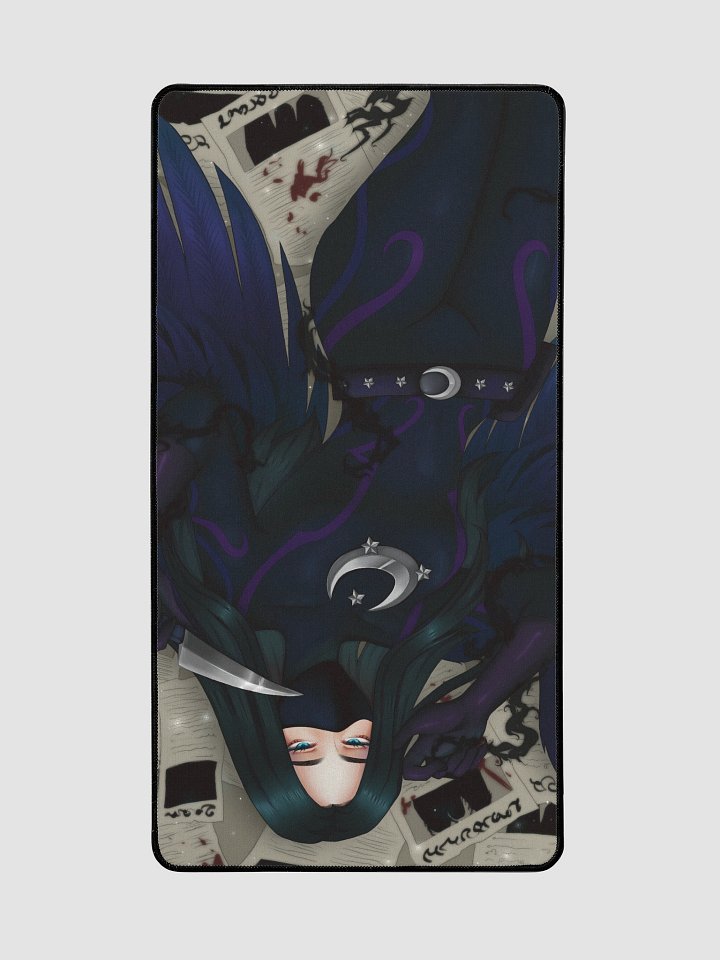 Night Angel Pinup Desk Mat product image (2)