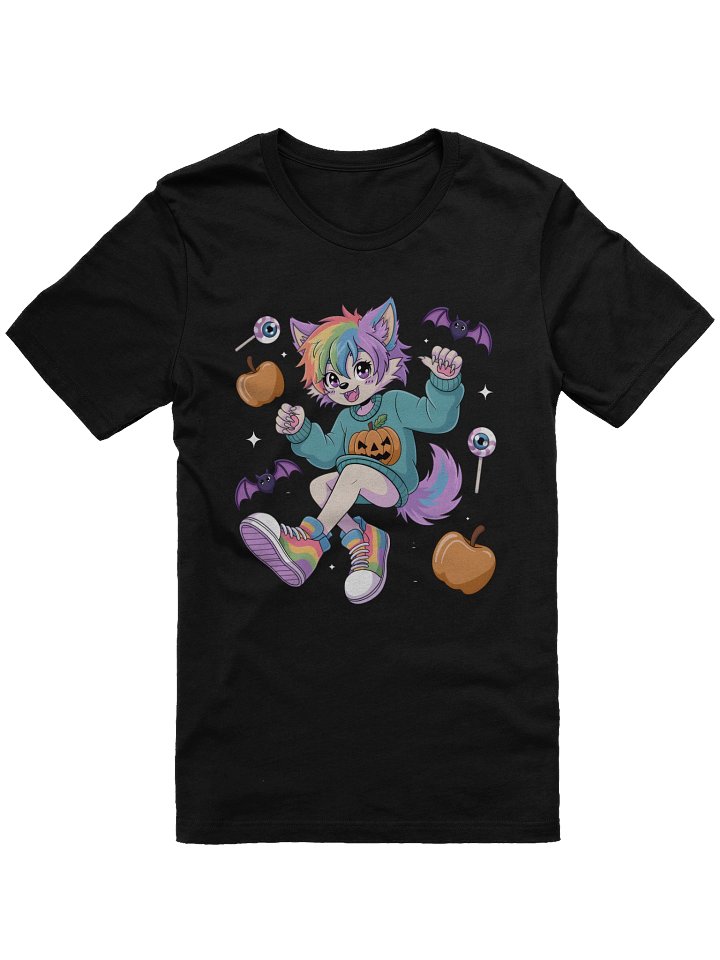 Rainbow Halloween Fox T-Shirt product image (1)