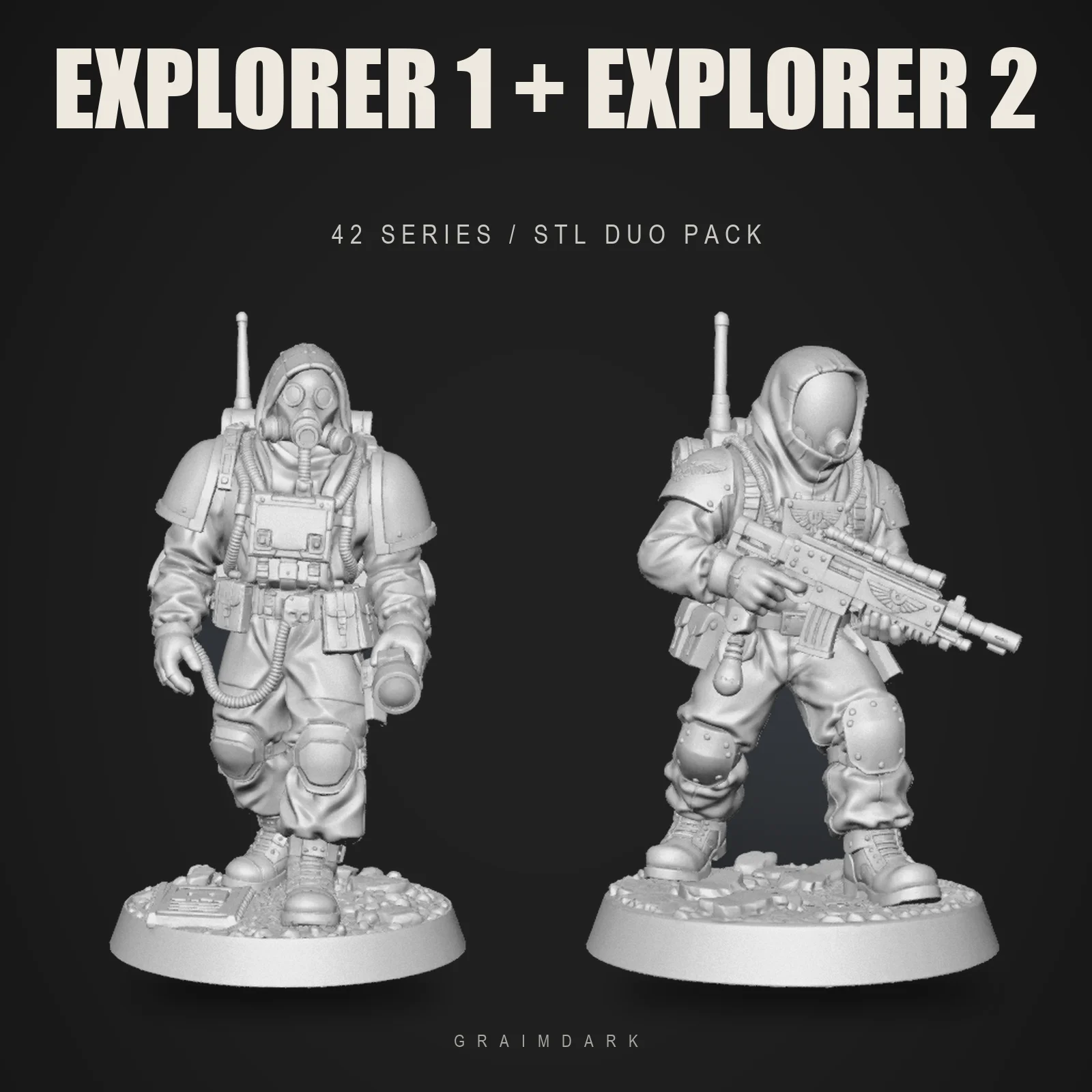 EXPLORER 1 & EXPLORER 2 — 42 SERIES STL DUO PACK product image (1)