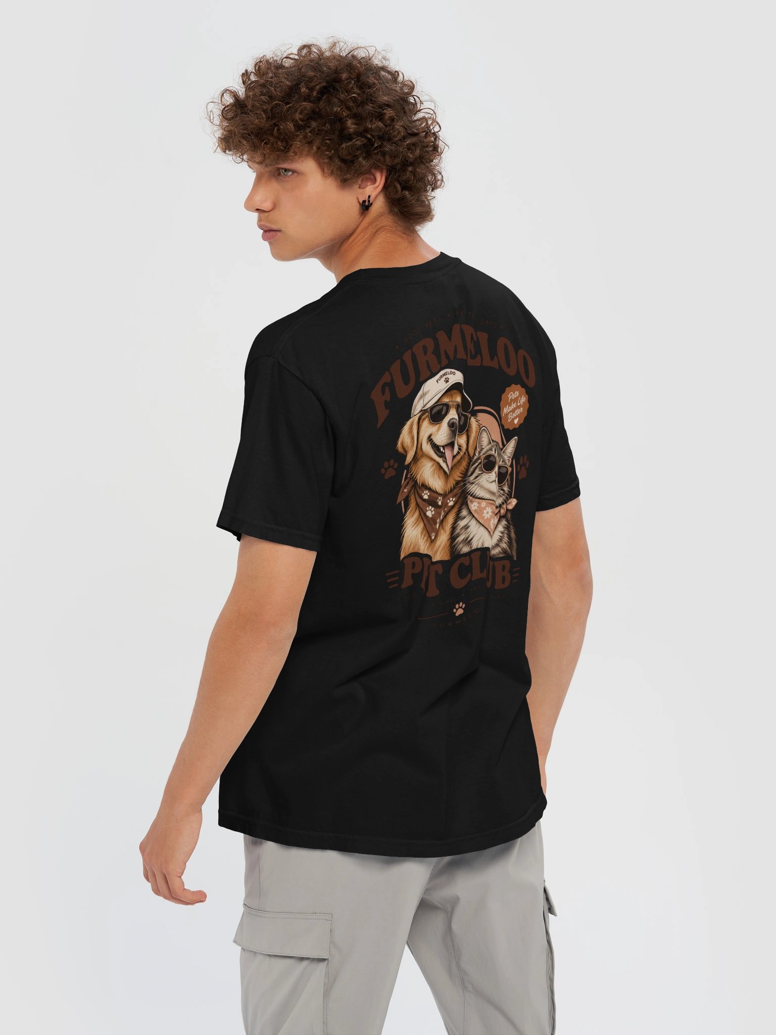 Good Pets Better Days – Dog & Cat Lover Vintage Design product image (55)