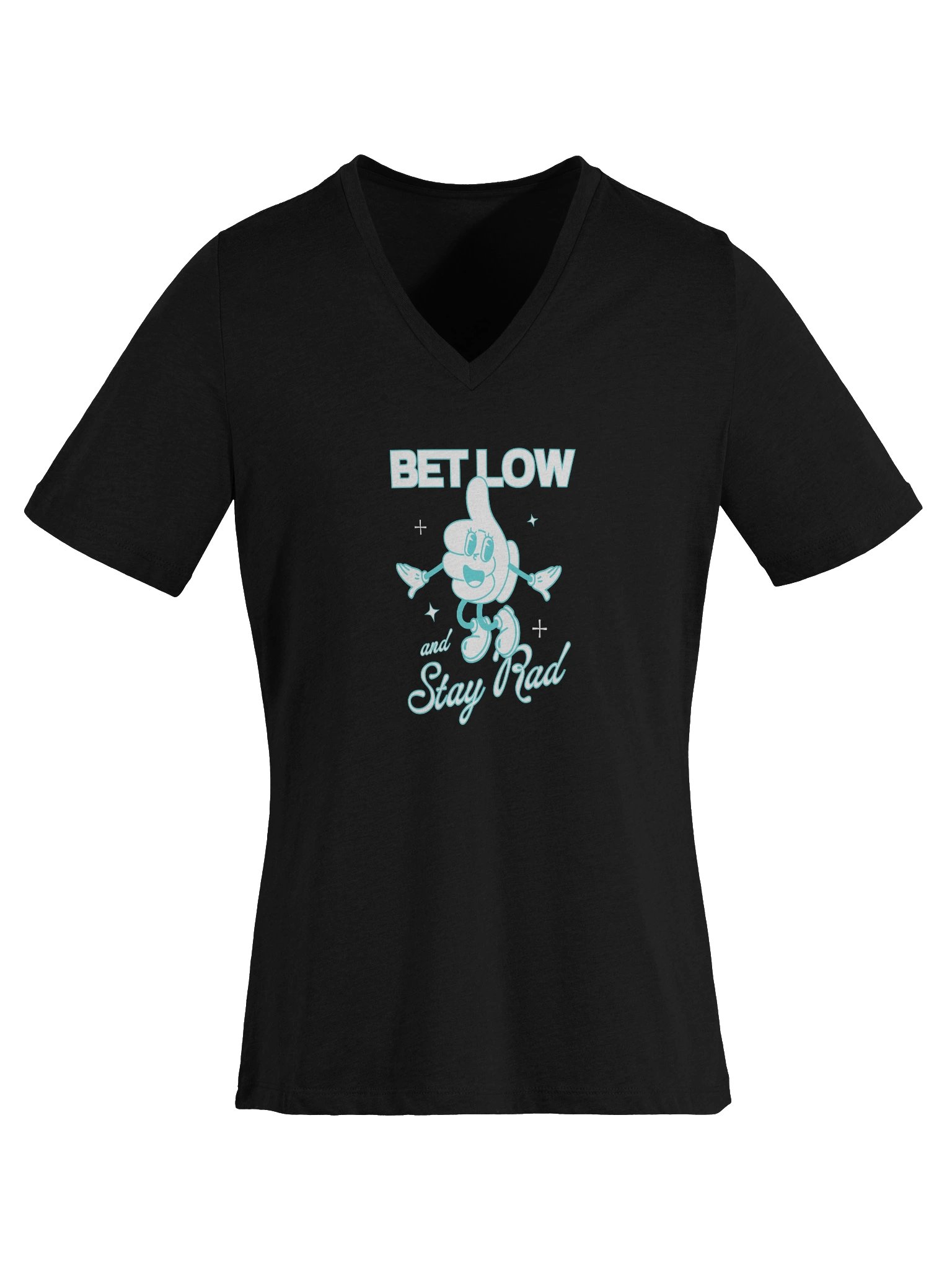 Bet Low Women's V-Neck Tee product image (3)