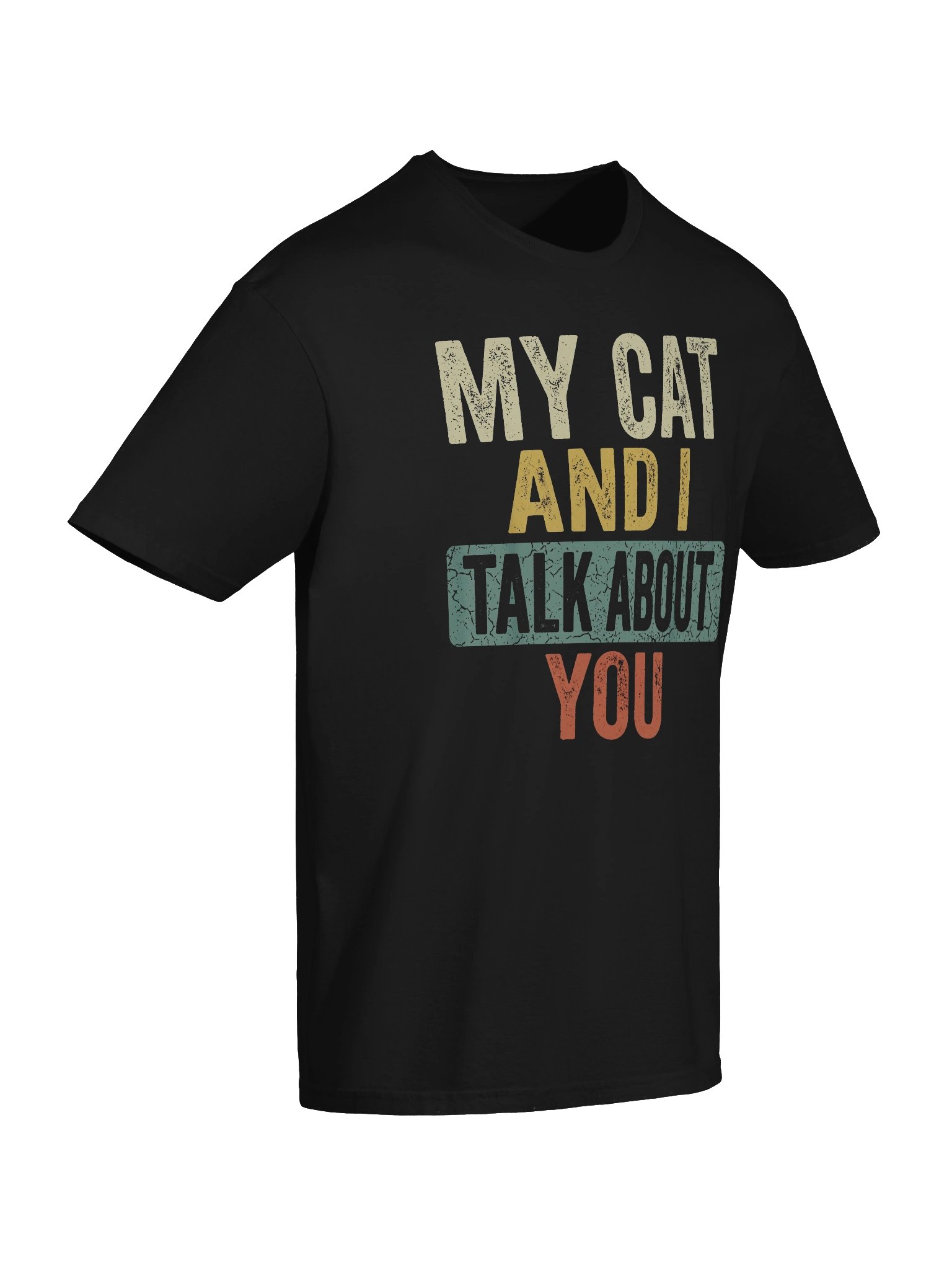 Funny Talking Cat T-Shirt product image (38)