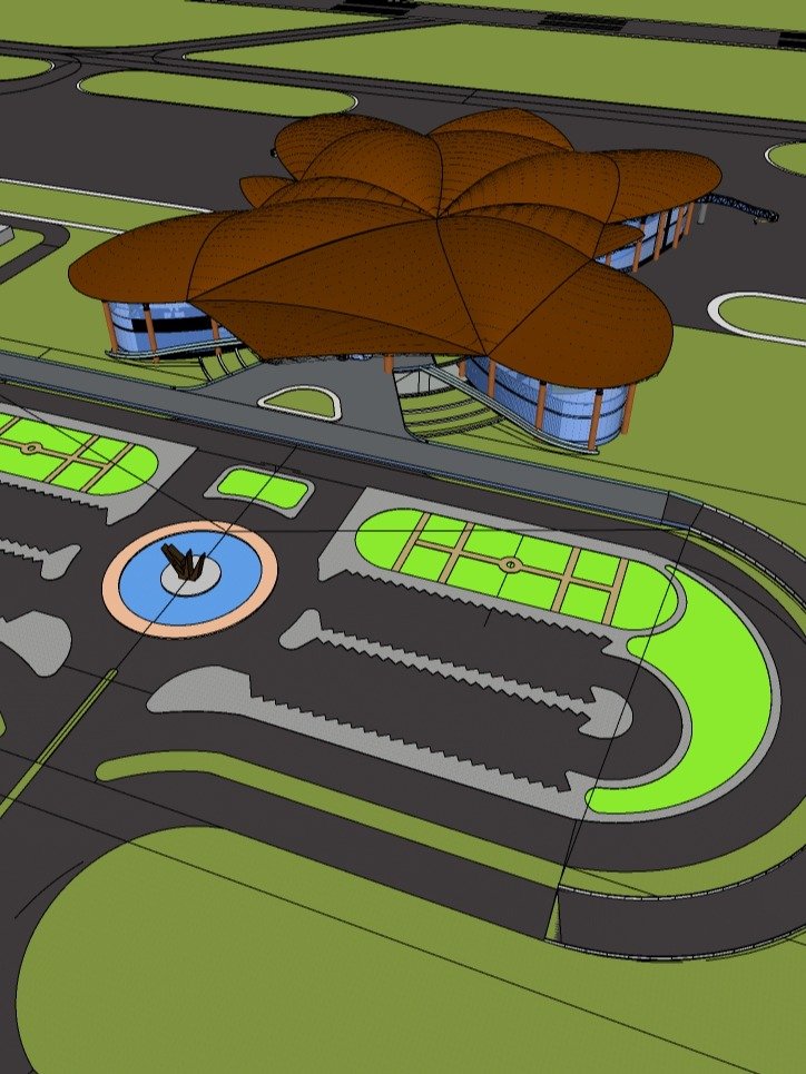 Airport Terminal 3D Model + AutoCAD Plan Bundle product image (10)