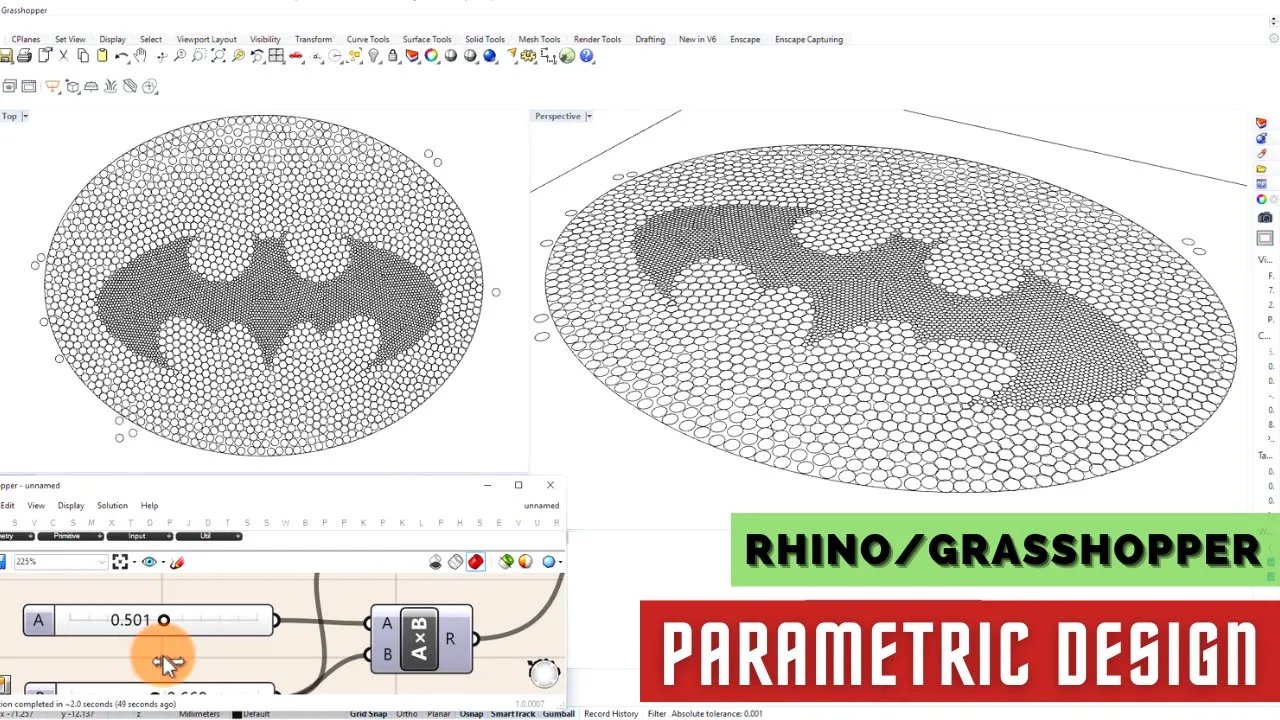 Parametric Art Design Grasshopper Rhino Files Download | architutors