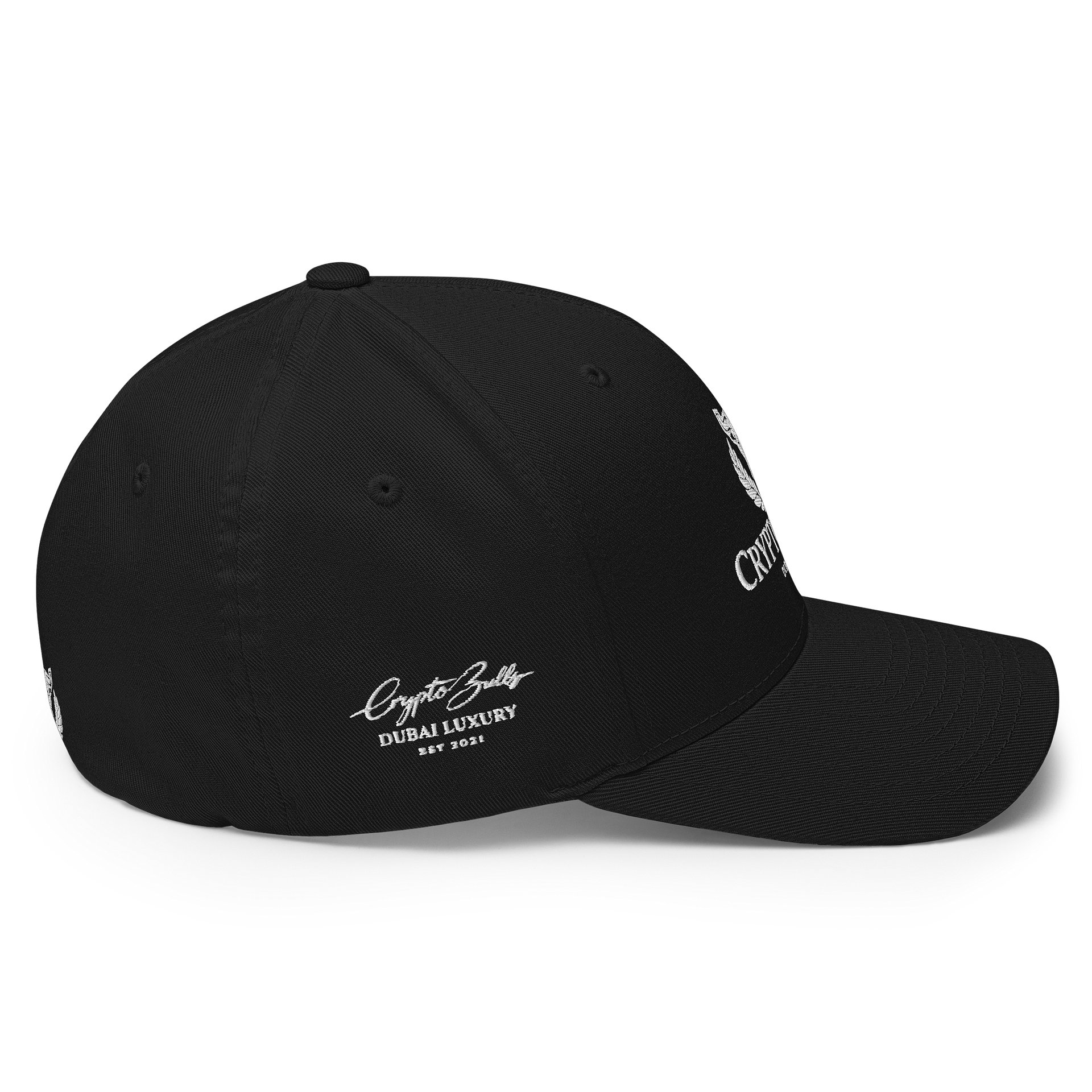 Bullish Flex Fit Cap — White Crest Edition product image (5)