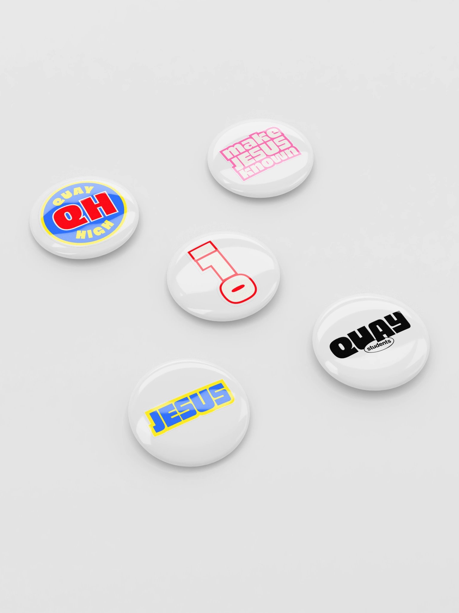 quay students HS button pin pack product image (2)