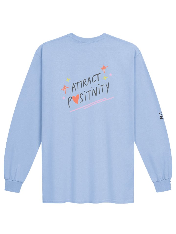 Attract Positivity Long Sleeve Tee product image (2)