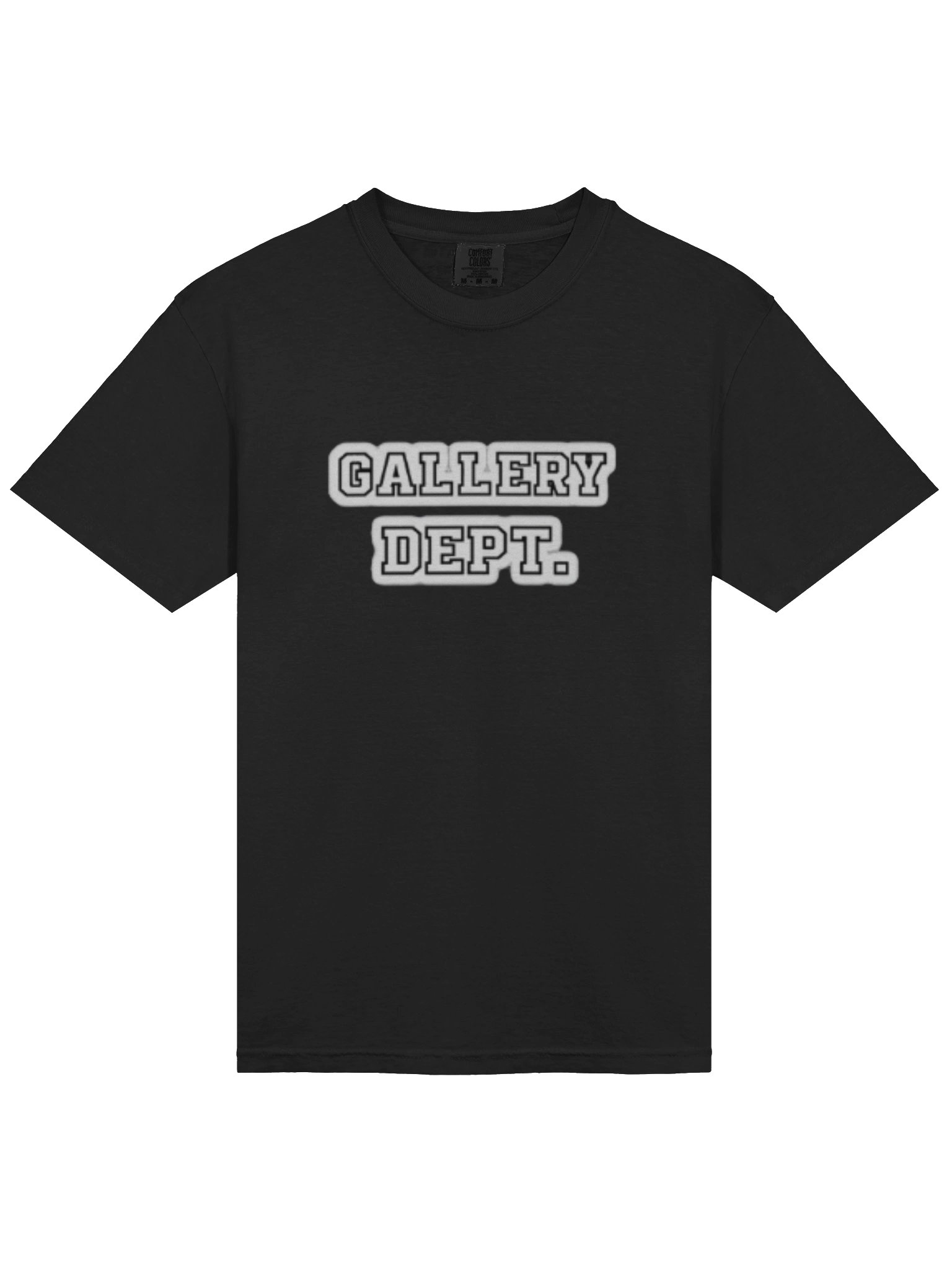 Gallery Dept shirt Outline BLACK product image (1)