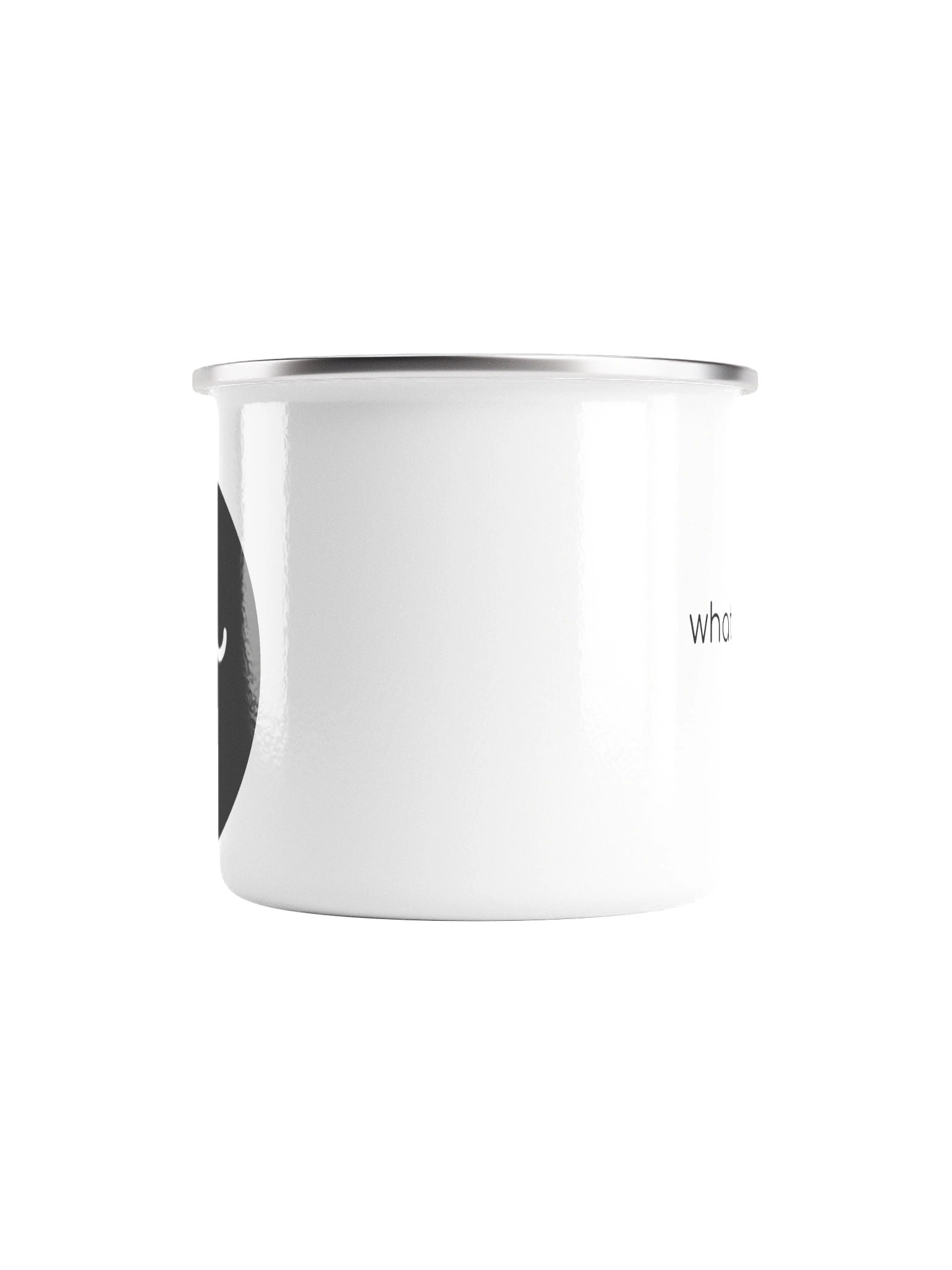 what matters now charcoal enamel mug product image (3)