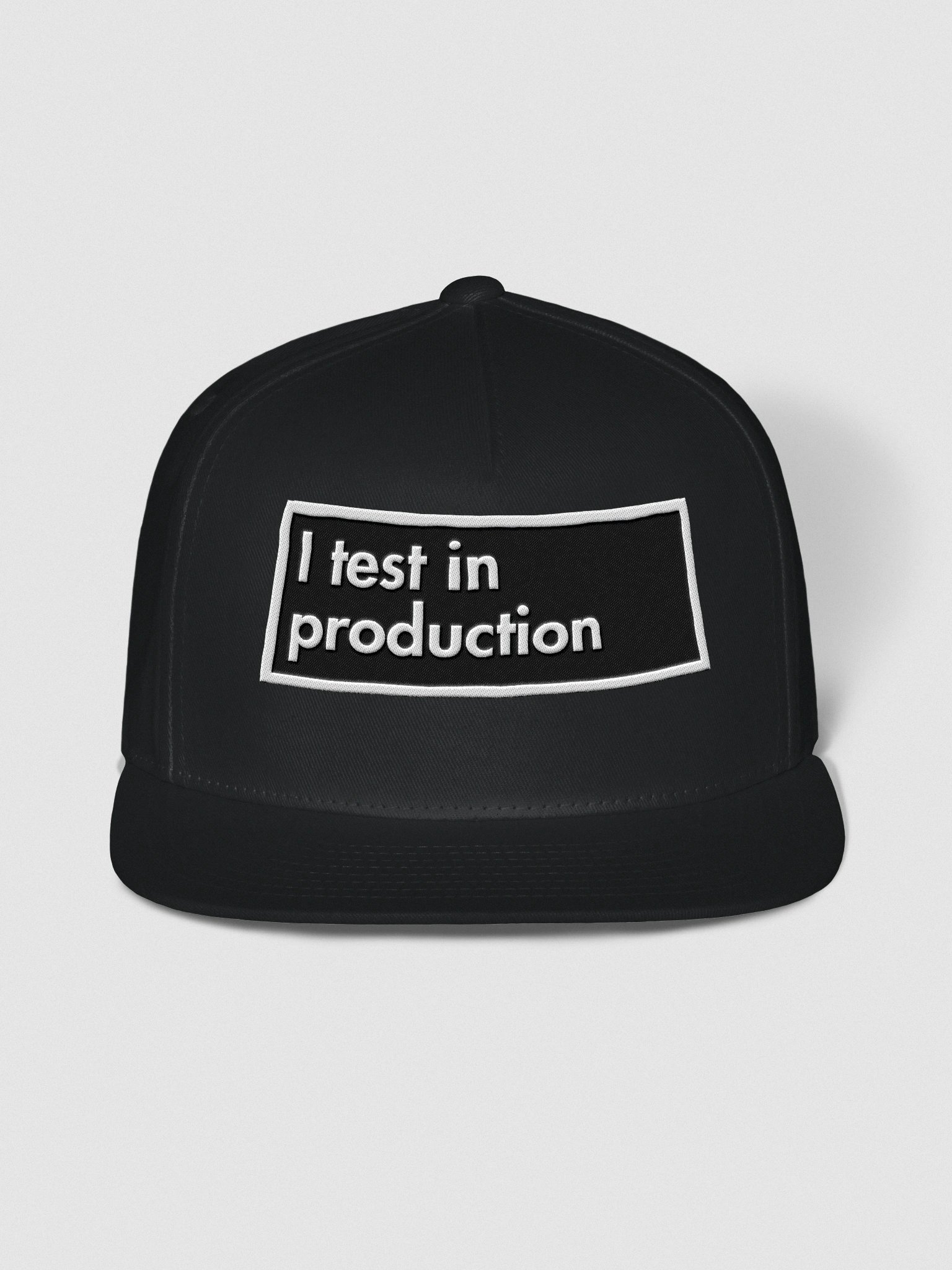 I test in production snapback product image (1)