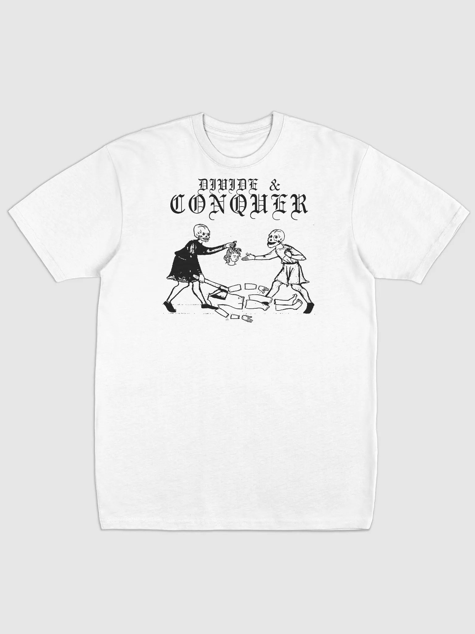 DIVIDE - T-shirt White product image (1)