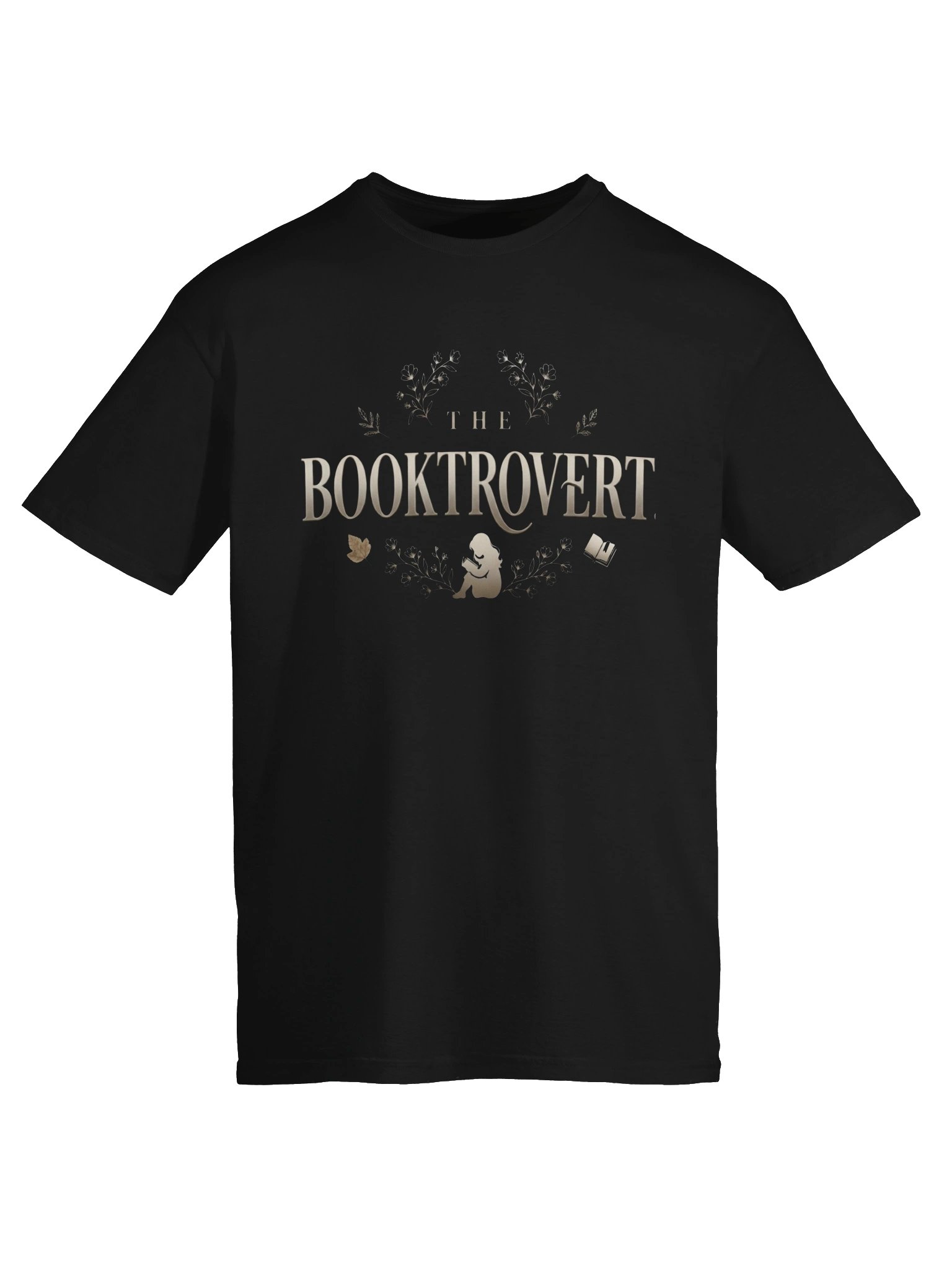 Book Lovers Shirt Women Funny Booktrovert Graphic Tee Teacher Book Reading T-Shirt Bookworm Floral Casual Short Sleeve Tops product image (8)
