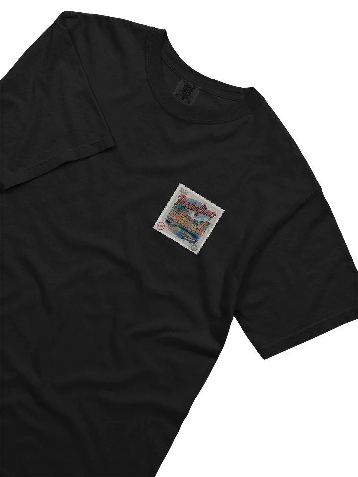 Vintage Portofino Italy Travel Stamp Comfort Colors T-Shirt product image (2)