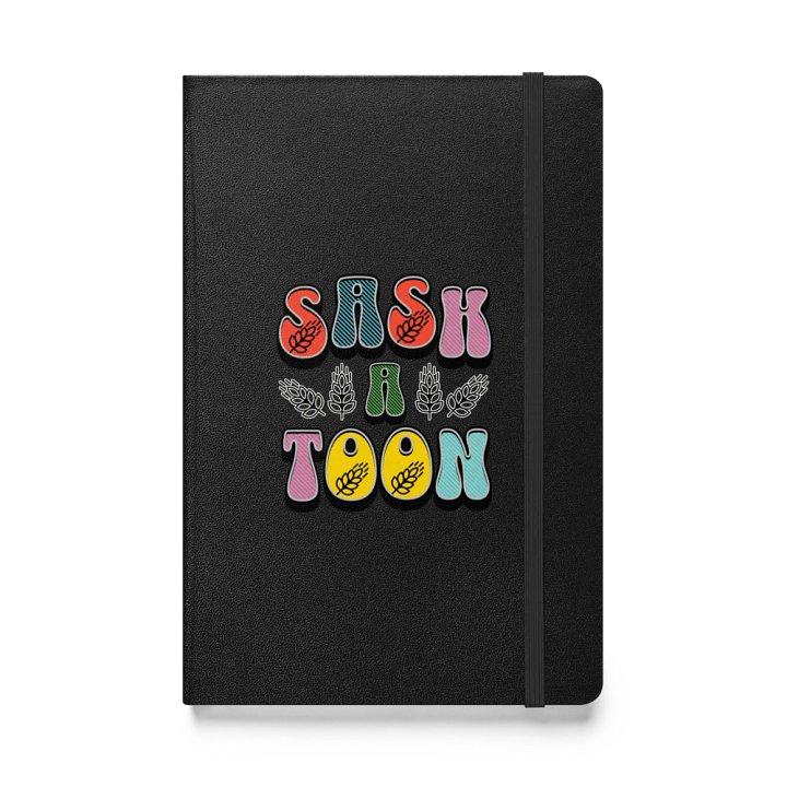 Saskatoon Block Letter Hardcover Bound Notebook product image (1)