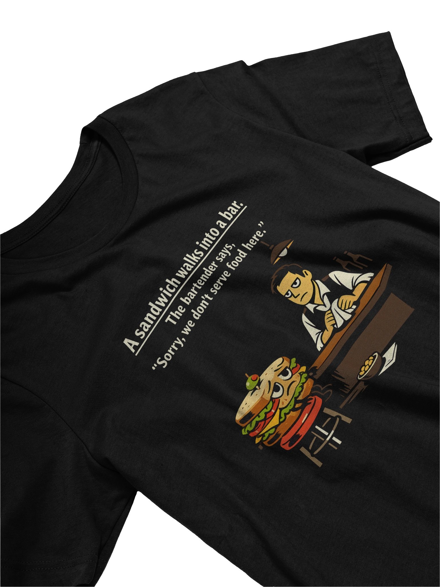 Sad Sandwich Comedy T-Shirt product image (3)