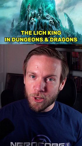 The Lich King is hitting Dungeons & Dragons as part of the D&D x World of Warcraft collaboration. And his CR? 25! #dungeonsan...