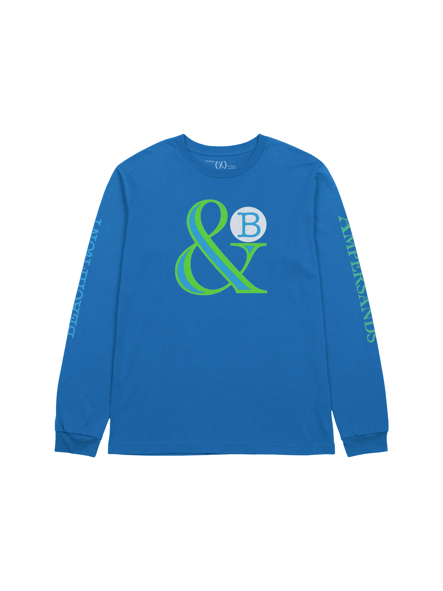 Beachfront Ampersands Long Sleeve T-Shirt product image (1)