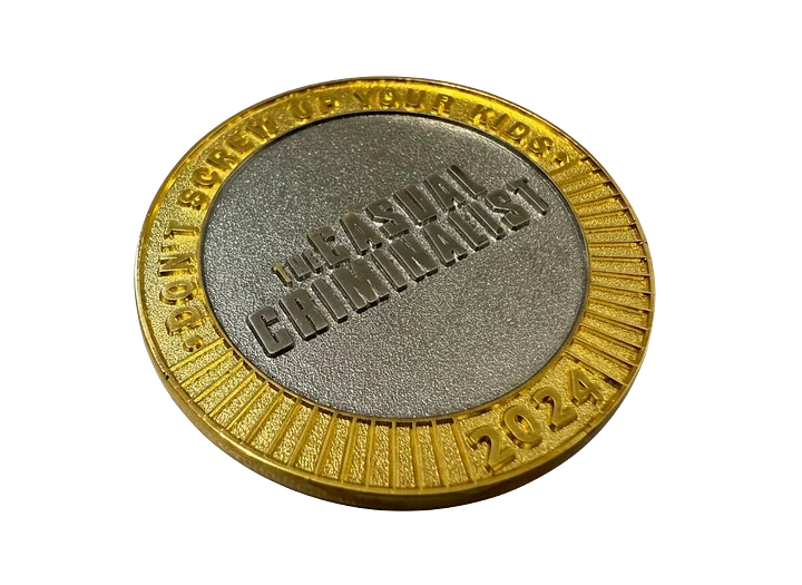 "Don't Screw Up Your Kids" Commemorative Coin – Limited Edition product image (2)